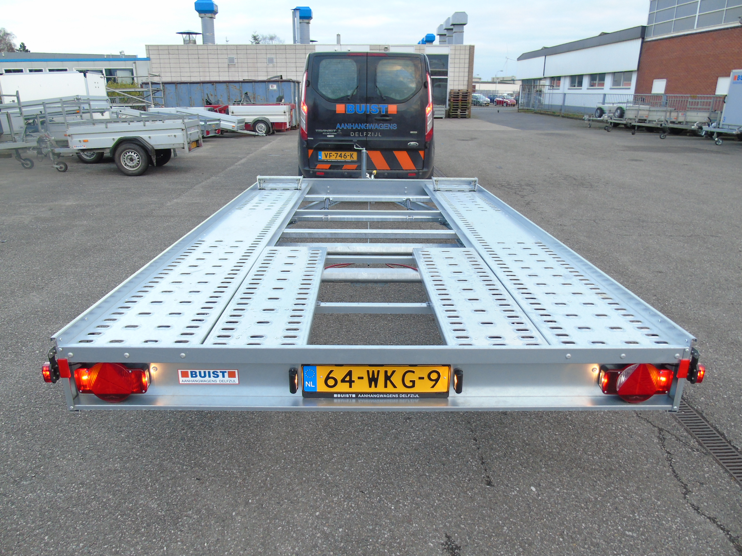 Voorraad aanhangwagen Humbaur FTK 274022 400x214 cm kantelbare autotransporter