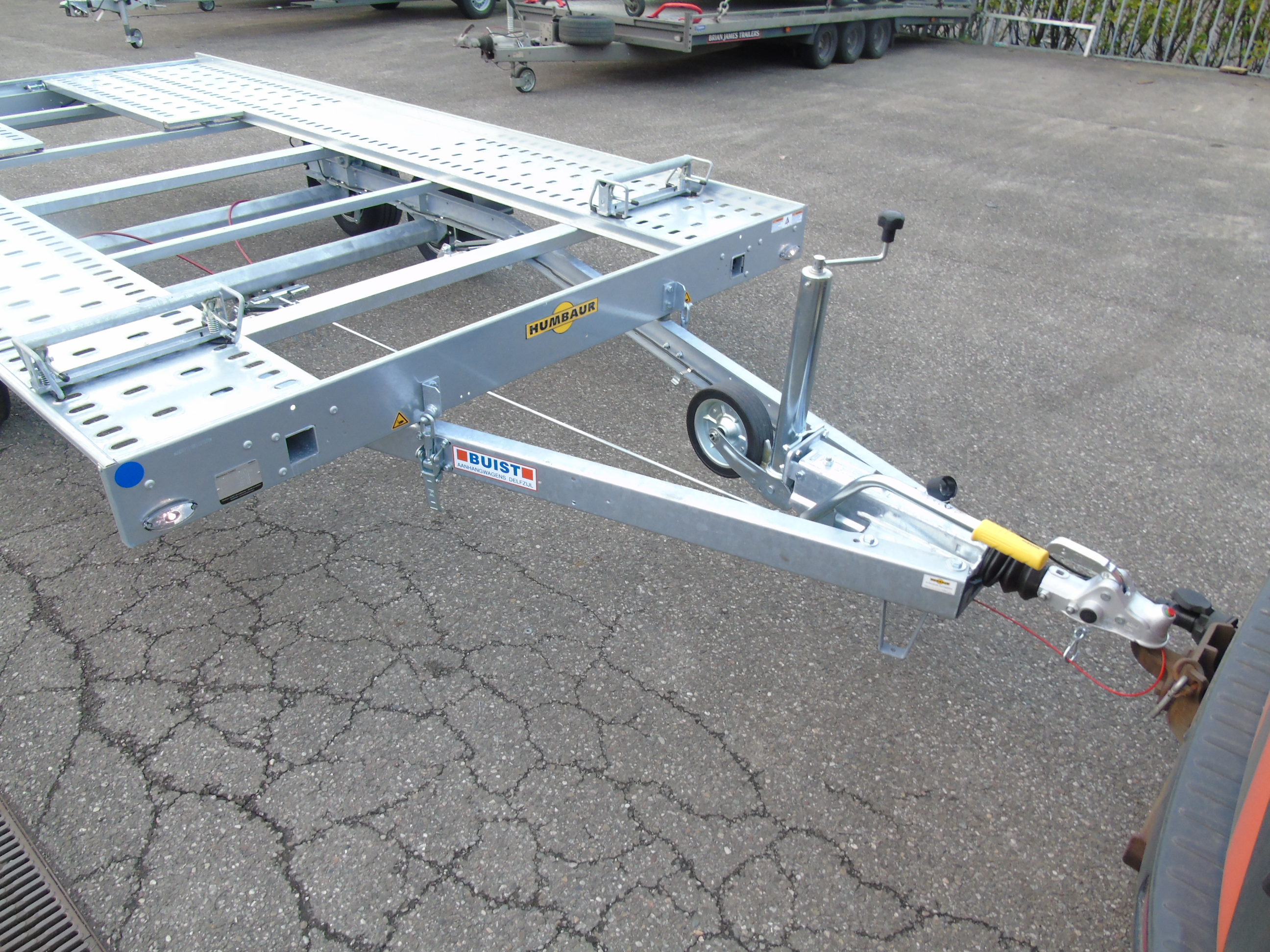 Voorraad aanhangwagen Humbaur FTK 274022 400x214 cm kantelbare autotransporter