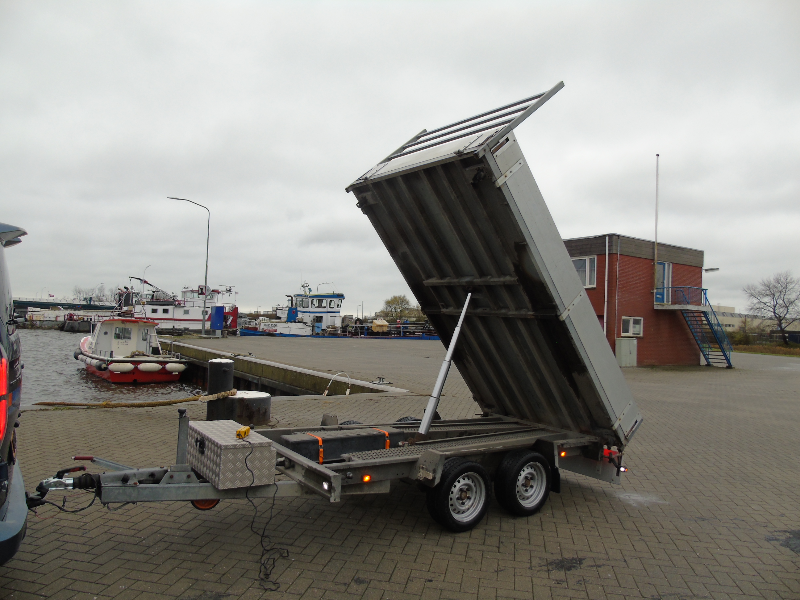Occasion Anssems KSX2 3-zijdige kipper 3000kg 305x178cm 2006