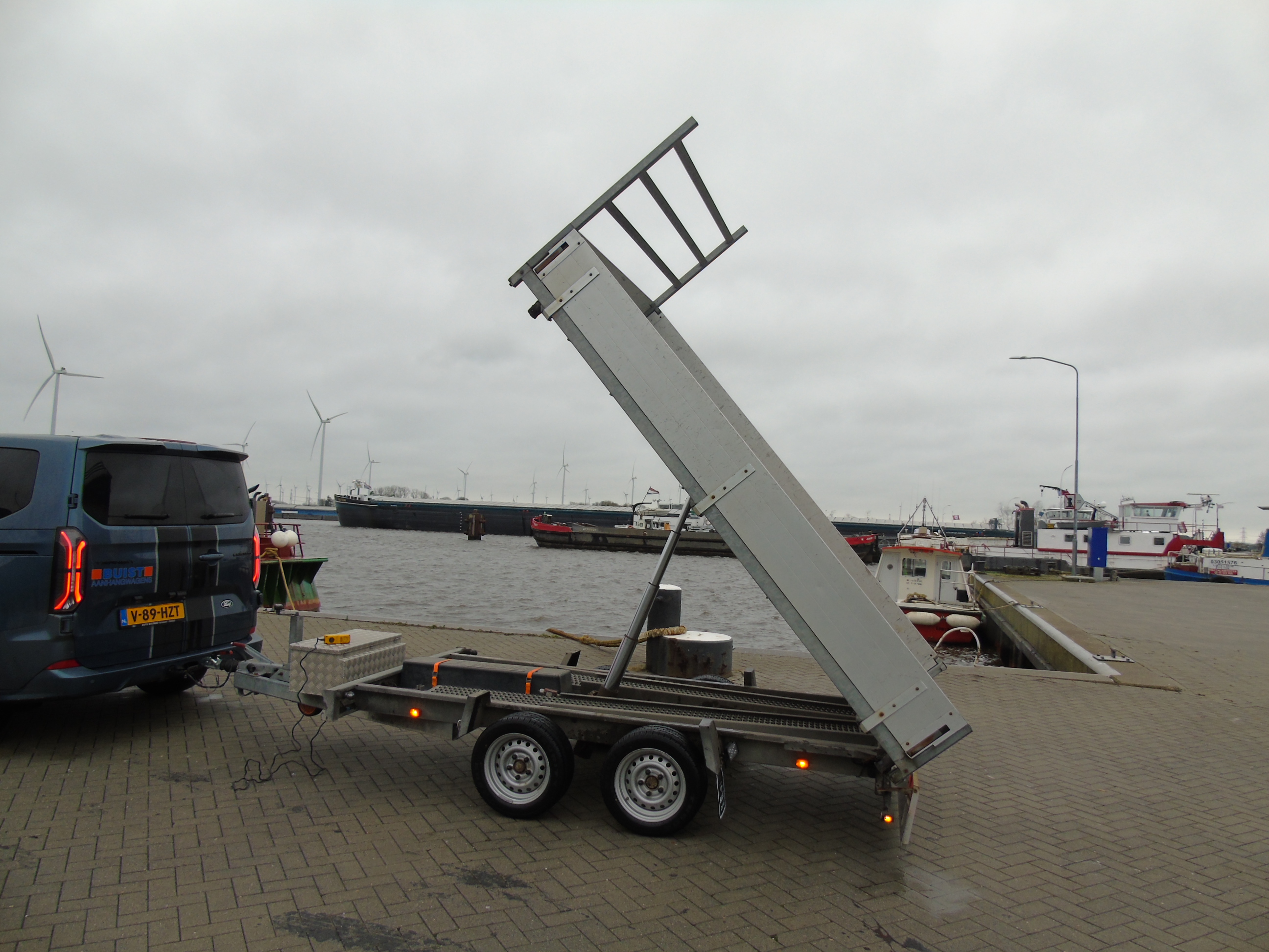 Occasion Anssems KSX2 3-zijdige kipper 3000kg 305x178cm 2006