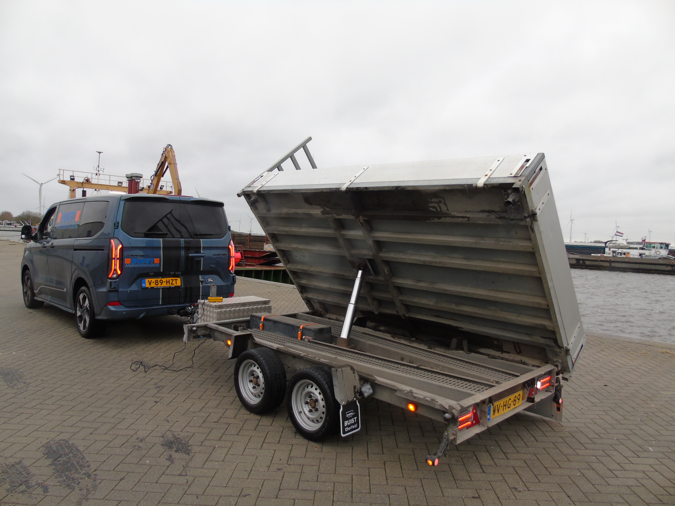 Occasion Anssems KSX2 3-zijdige kipper 3000kg 305x178cm 2006