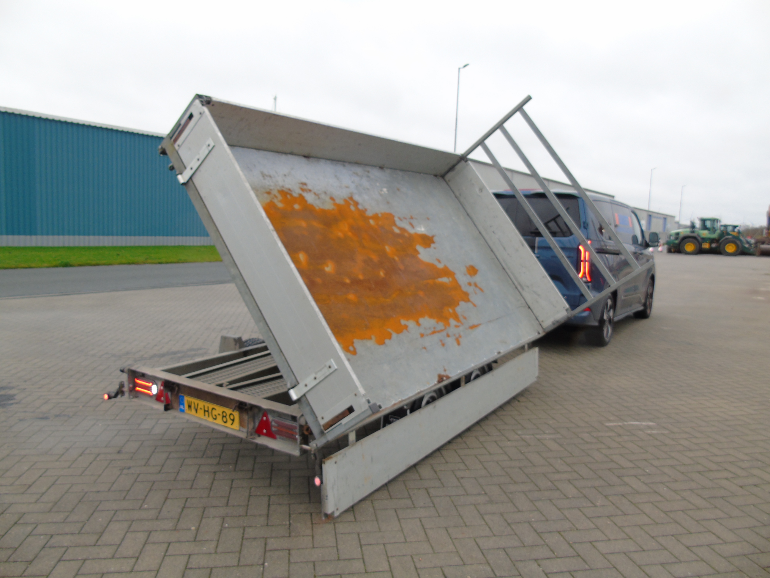 Occasion Anssems KSX2 3-zijdige kipper 3000kg 305x178cm 2006