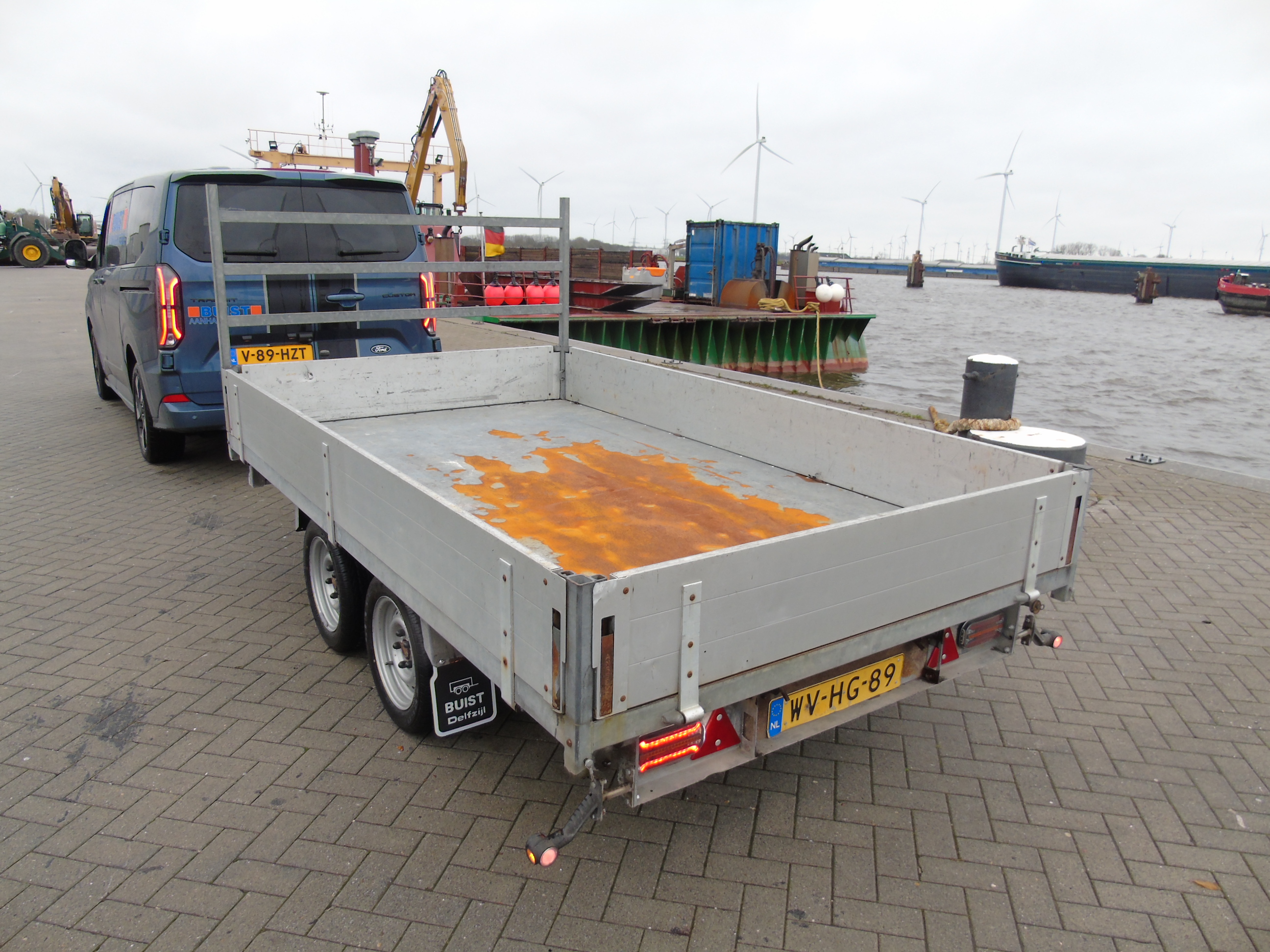 Occasion Anssems KSX2 3-zijdige kipper 3000kg 305x178cm 2006