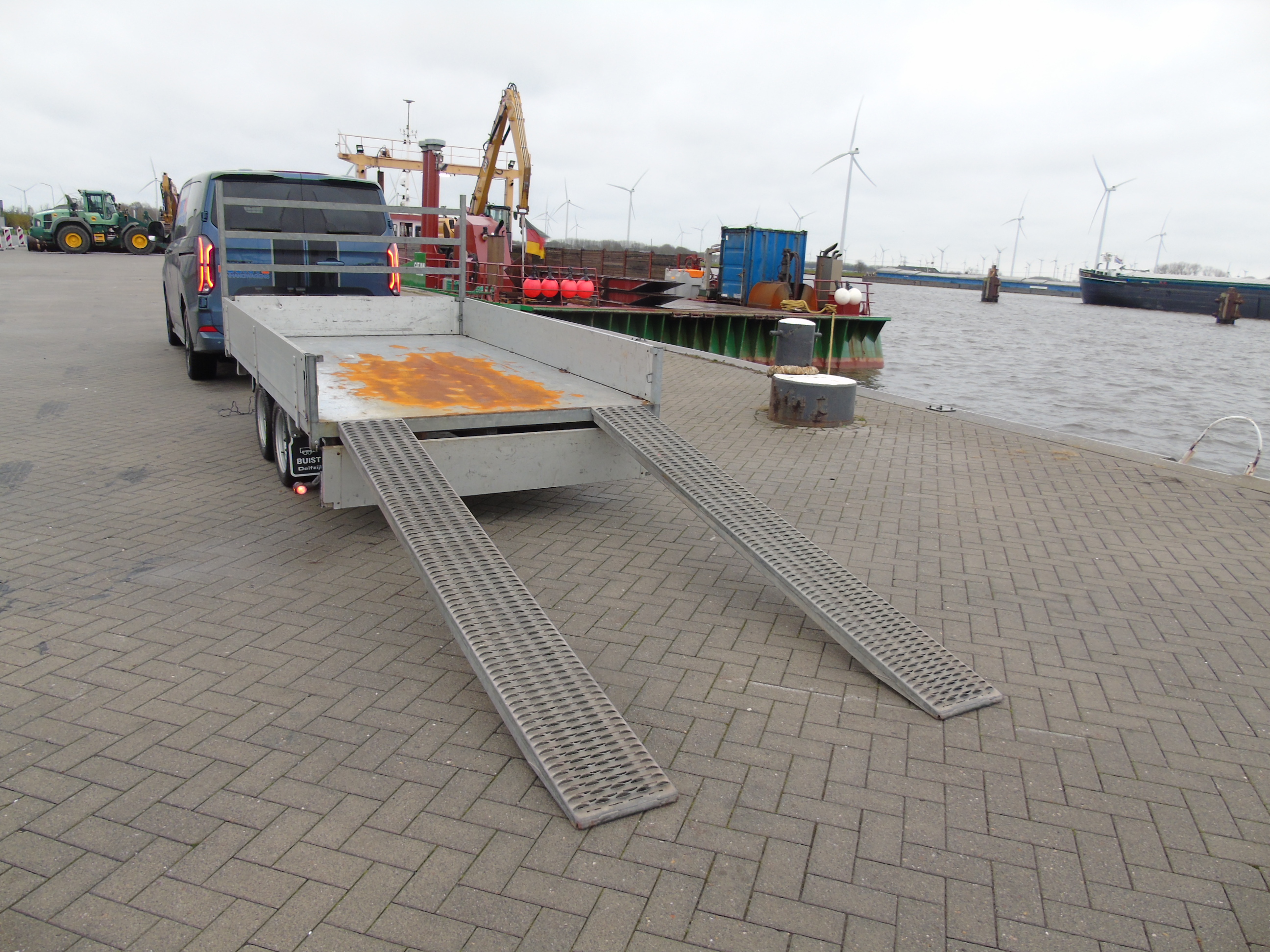 Occasion Anssems KSX2 3-zijdige kipper 3000kg 305x178cm 2006