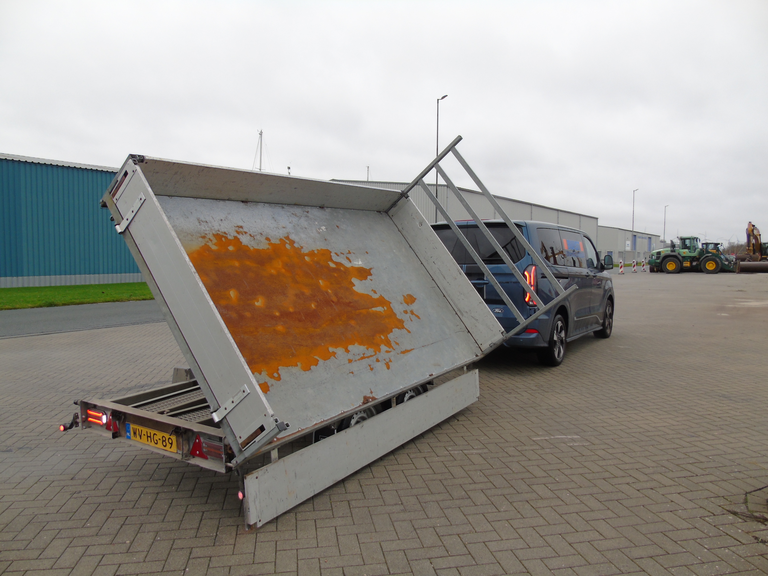Occasion Anssems KSX2 3-zijdige kipper 3000kg 305x178cm 2006
