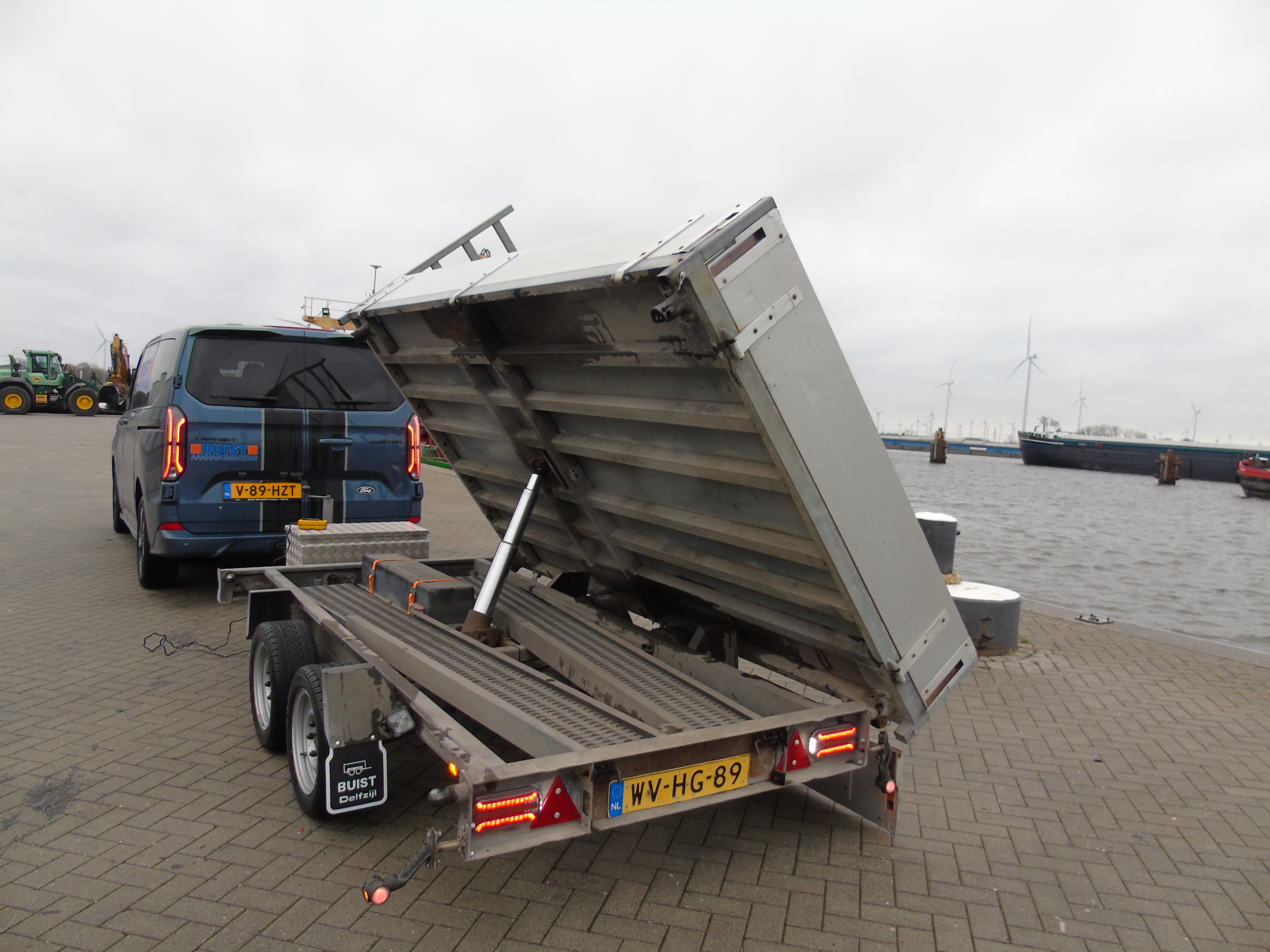 Occasion Anssems KSX2 3-zijdige kipper 3000kg 305x178cm 2006