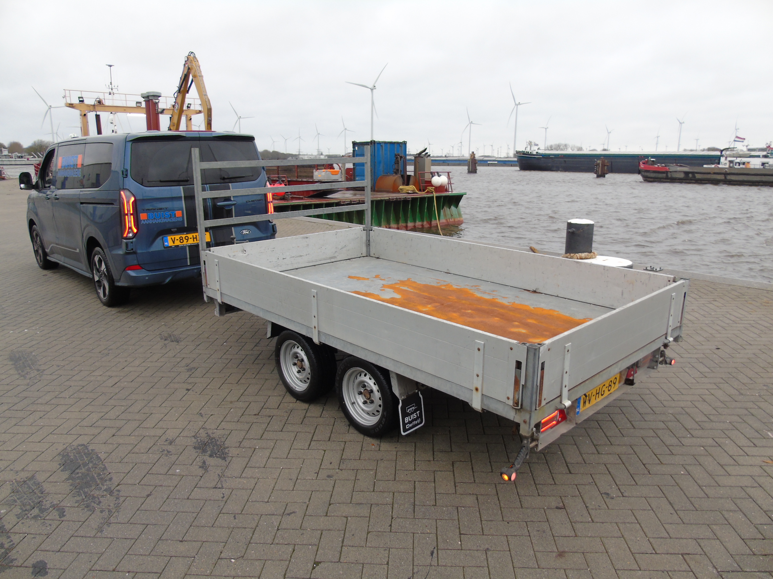 Occasion Anssems KSX2 3-zijdige kipper 3000kg 305x178cm 2006
