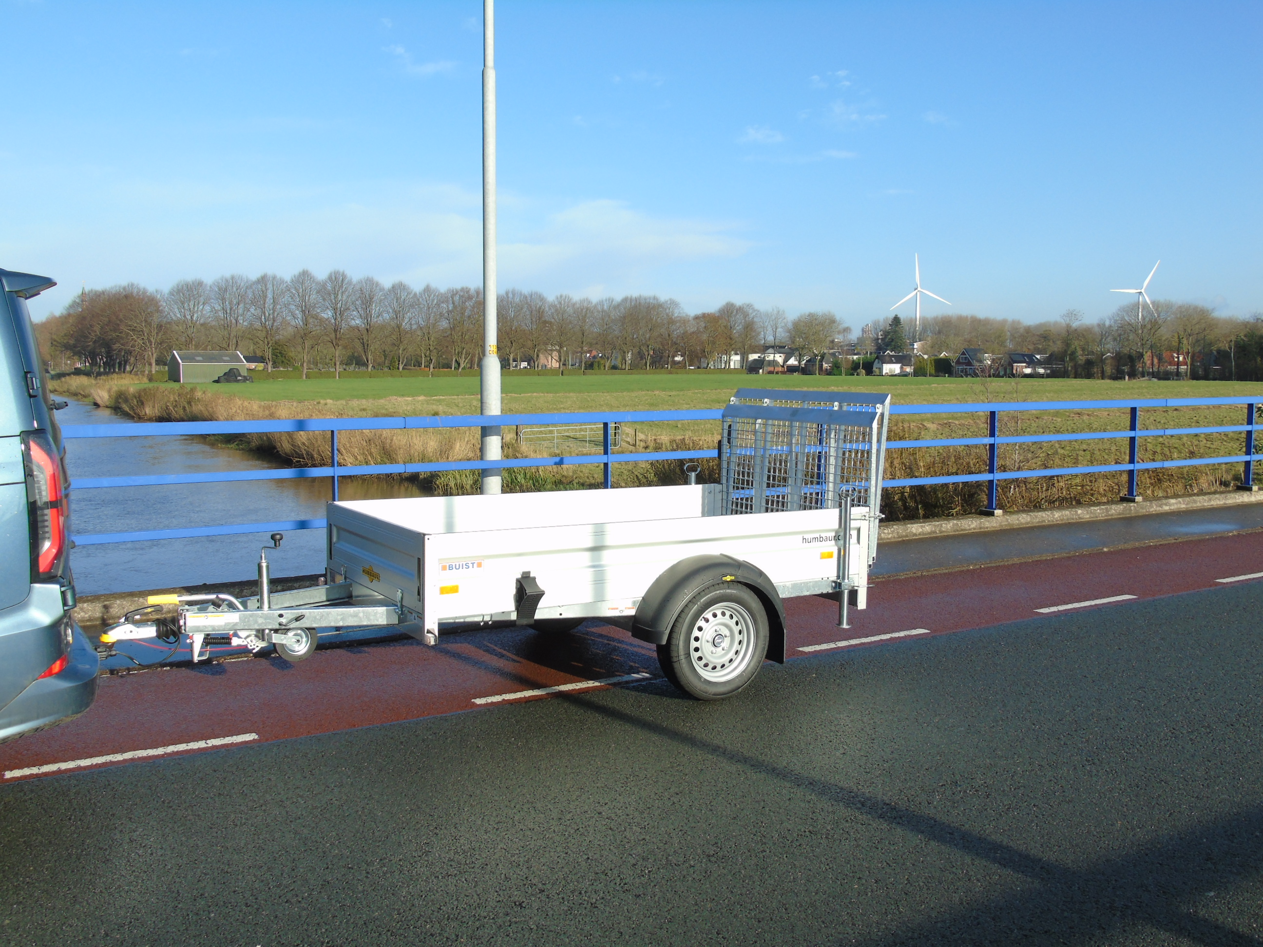 Voorraad aanhangwagen Humbaur HA 132513 ÜFW enkelasser met laadklep