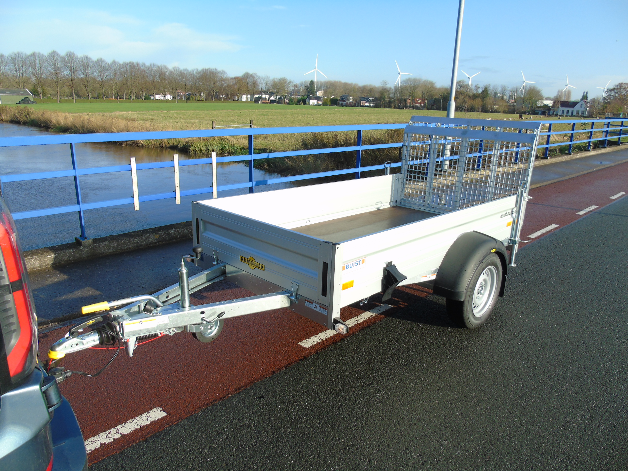 Voorraad aanhangwagen Humbaur HA 132513 ÜFW enkelasser met laadklep