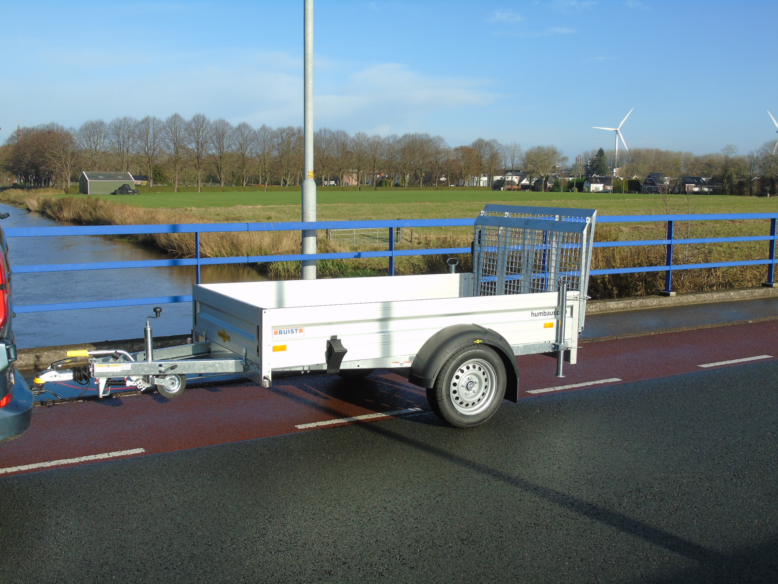 Voorraad aanhangwagen Humbaur HA 132513 ÜFW enkelasser met laadklep