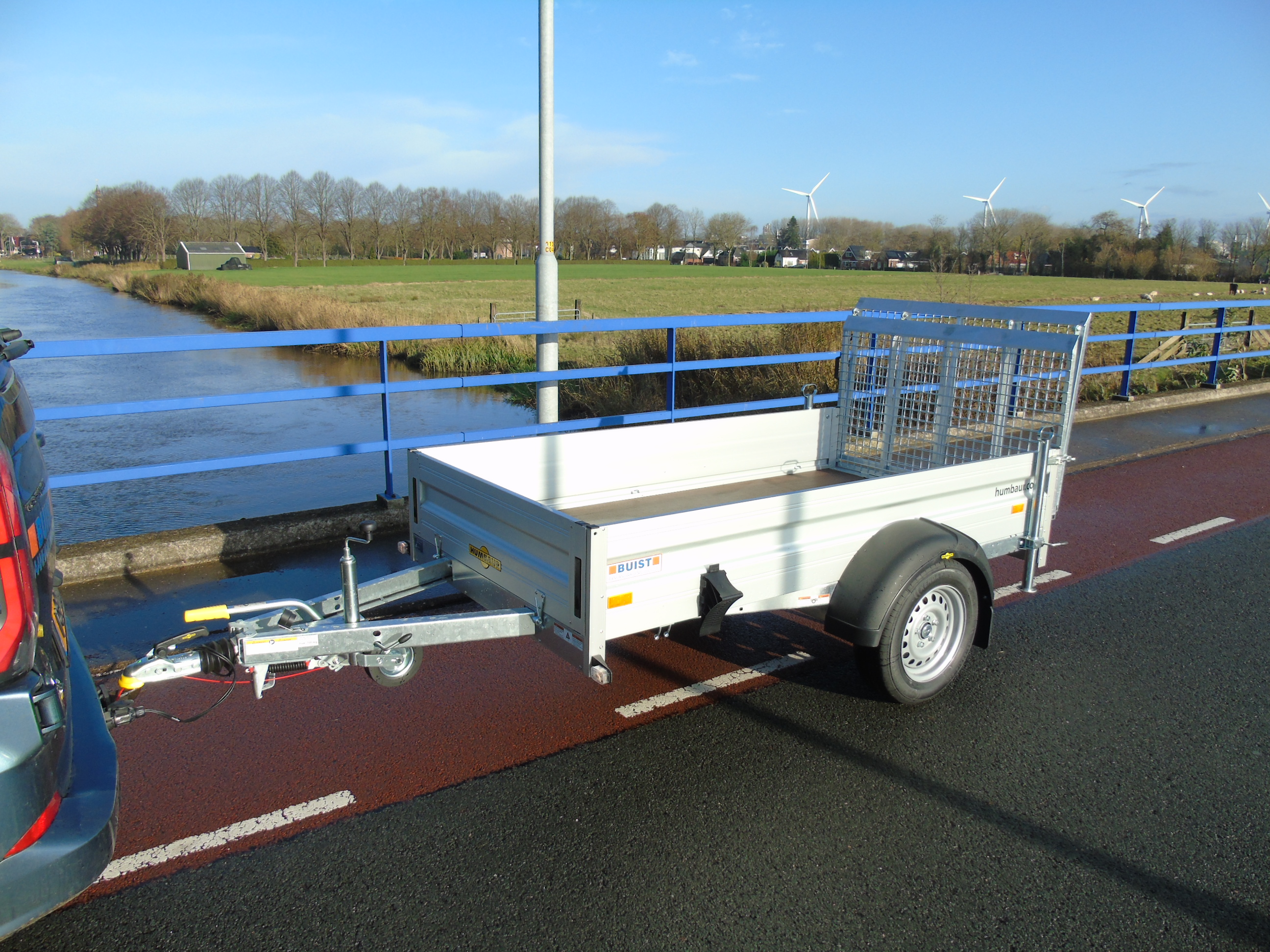 Voorraad aanhangwagen Humbaur HA 132513 ÜFW enkelasser met laadklep