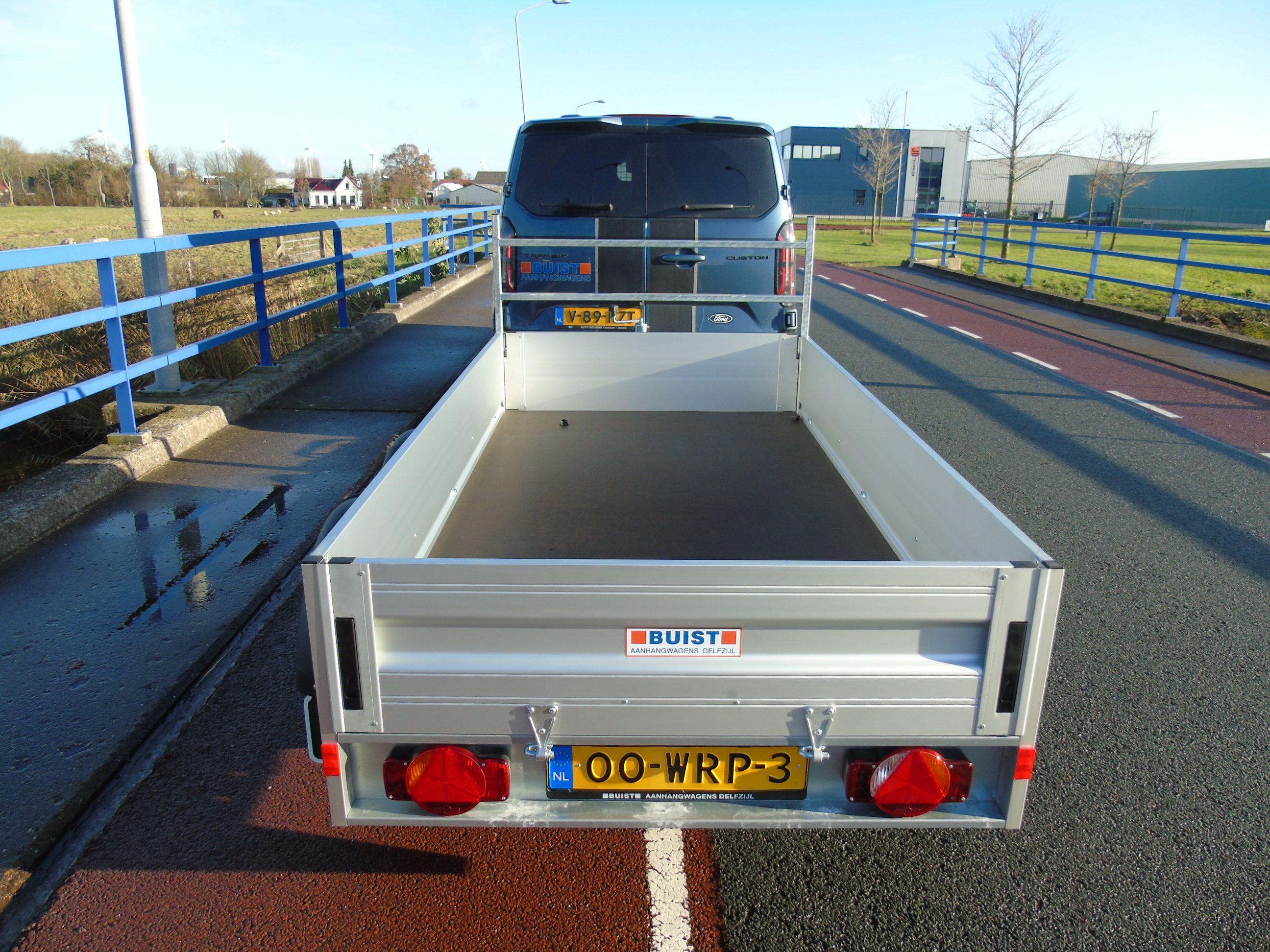 Voorraad aanhangwagen Humbaur HA 202513 KV tandemasser open bakwagen