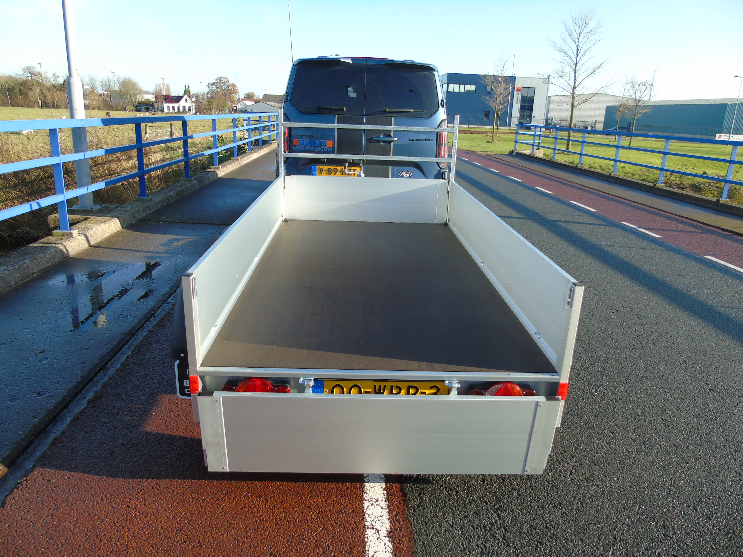 Voorraad aanhangwagen Humbaur HA 202513 KV tandemasser open bakwagen