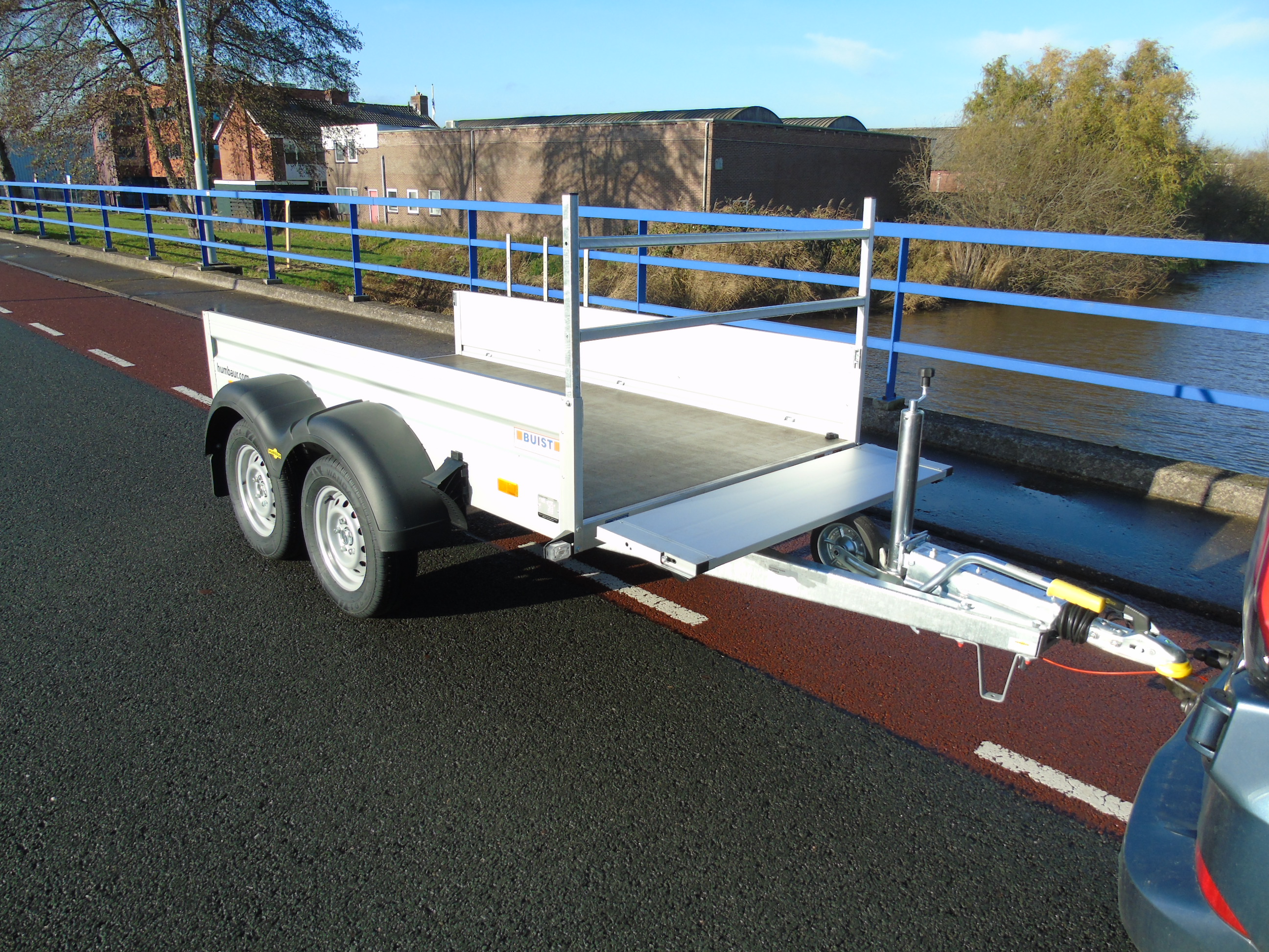 Voorraad aanhangwagen Humbaur HA 202513 KV tandemasser open bakwagen