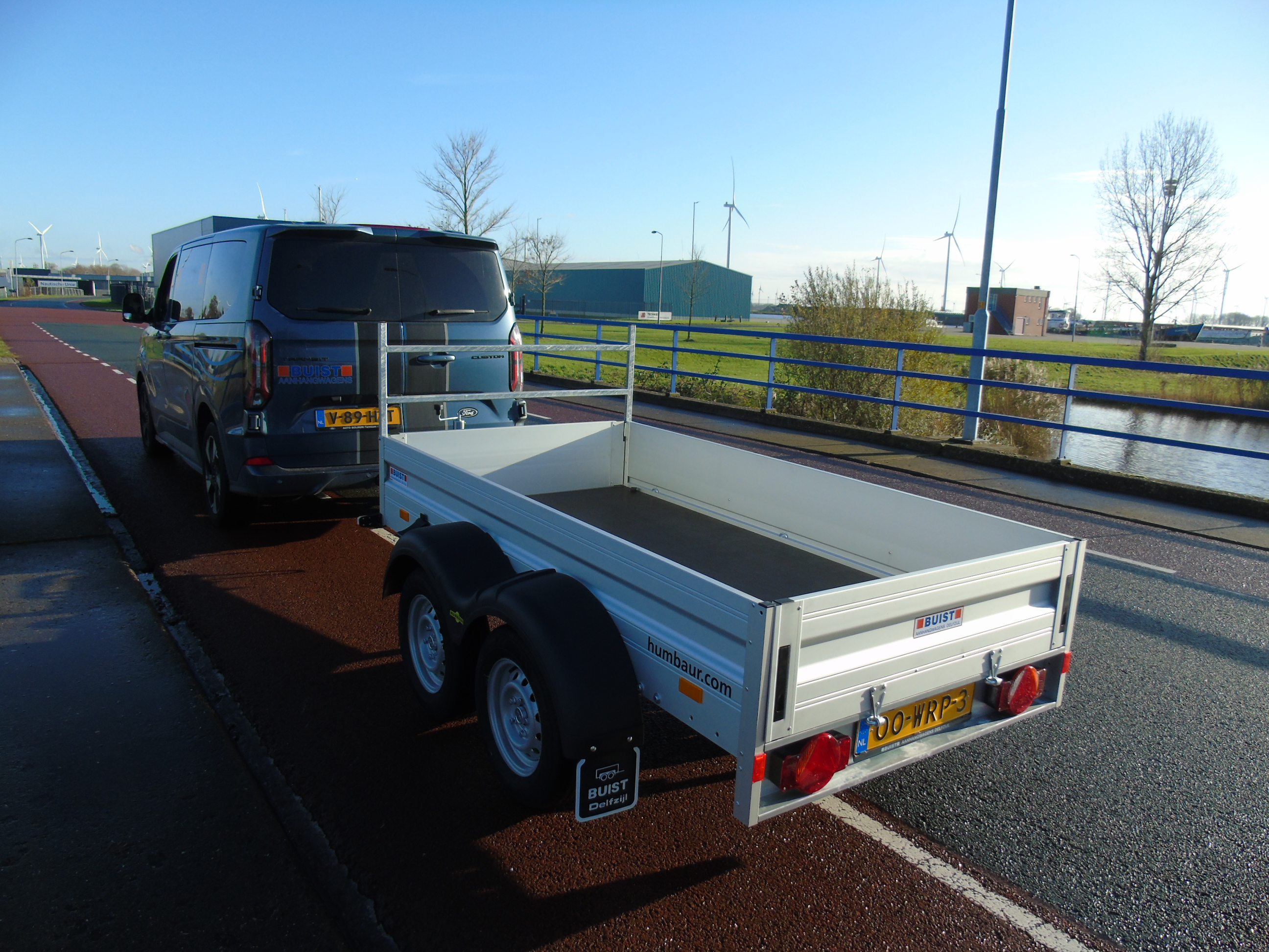 Voorraad aanhangwagen Humbaur HA 202513 KV tandemasser open bakwagen