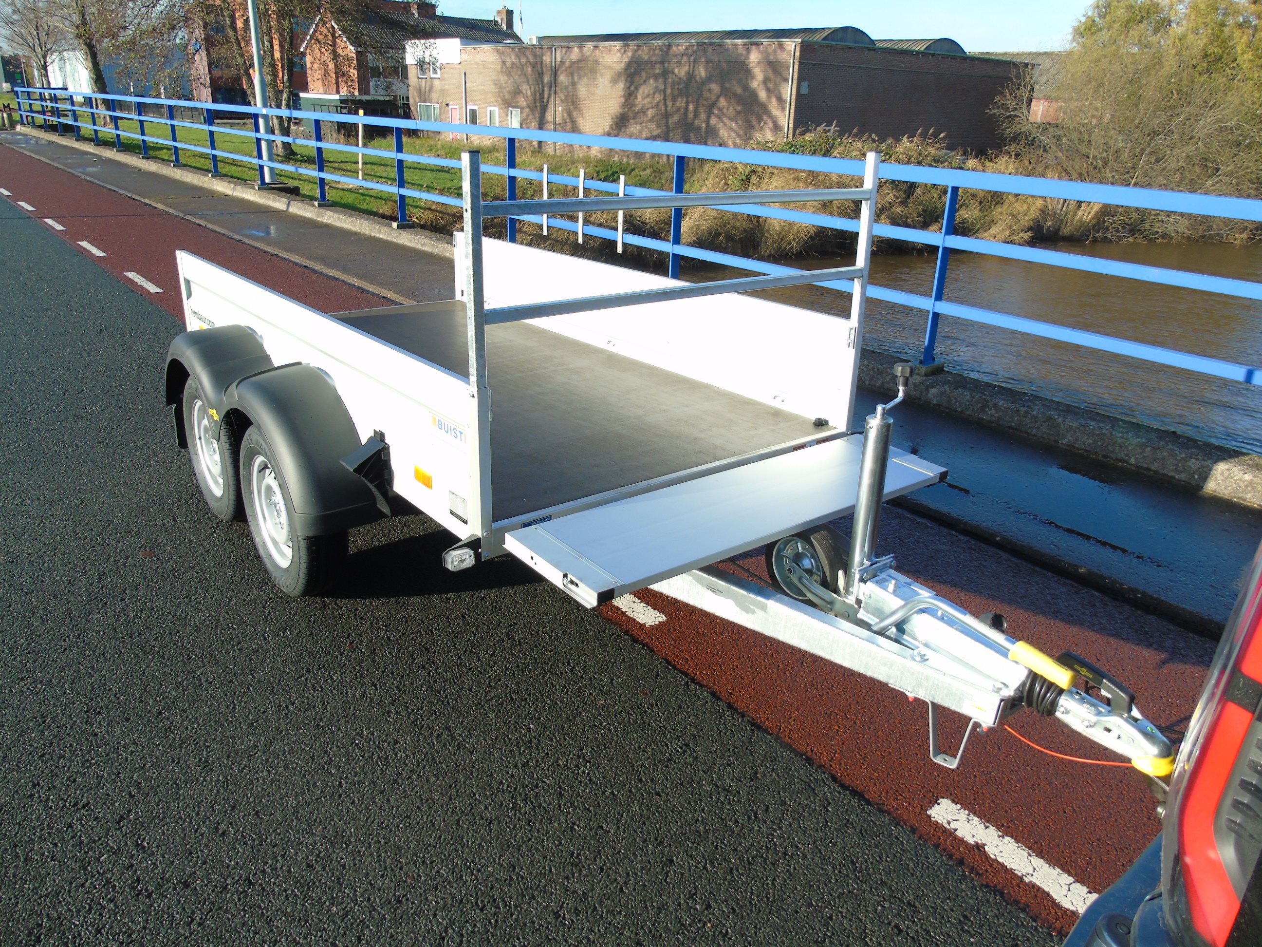 Voorraad aanhangwagen Humbaur HA 202513 KV tandemasser open bakwagen