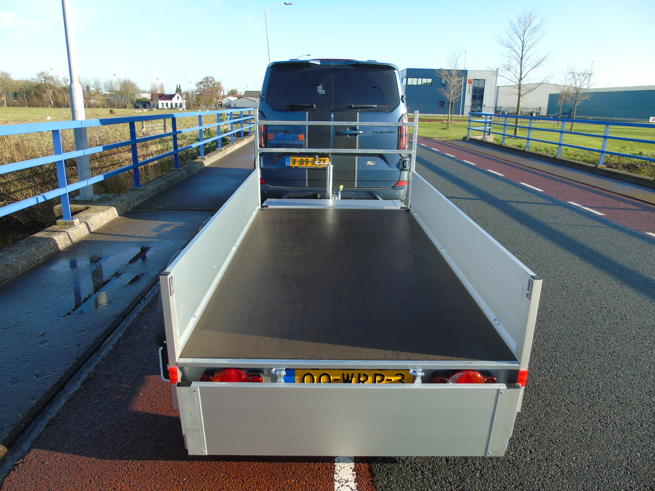 Voorraad aanhangwagen Humbaur HA 202513 KV tandemasser open bakwagen