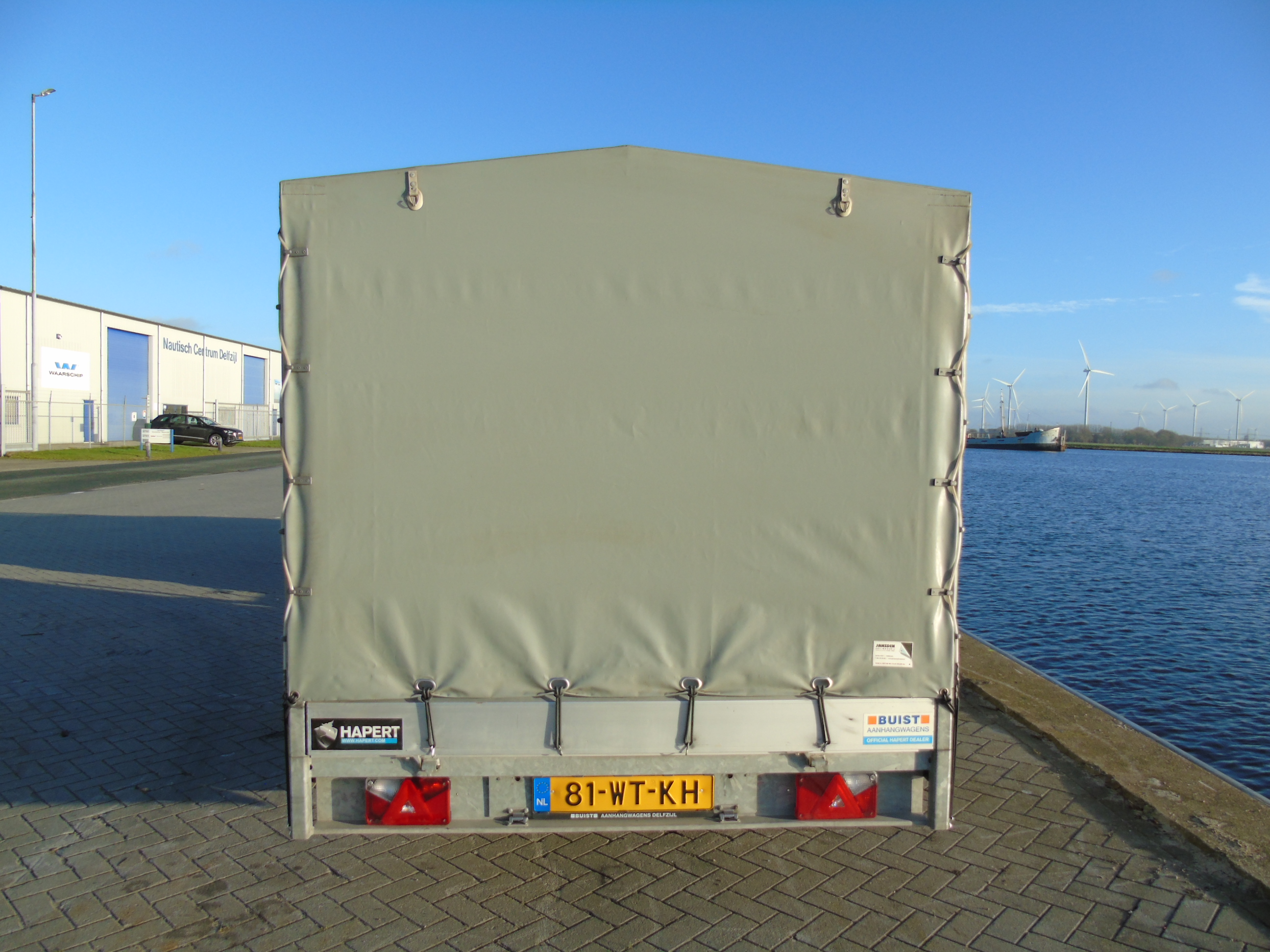 Occasion Hapert Azure H-2 met huifopbouw 335 x 180 x 150 cm 2019