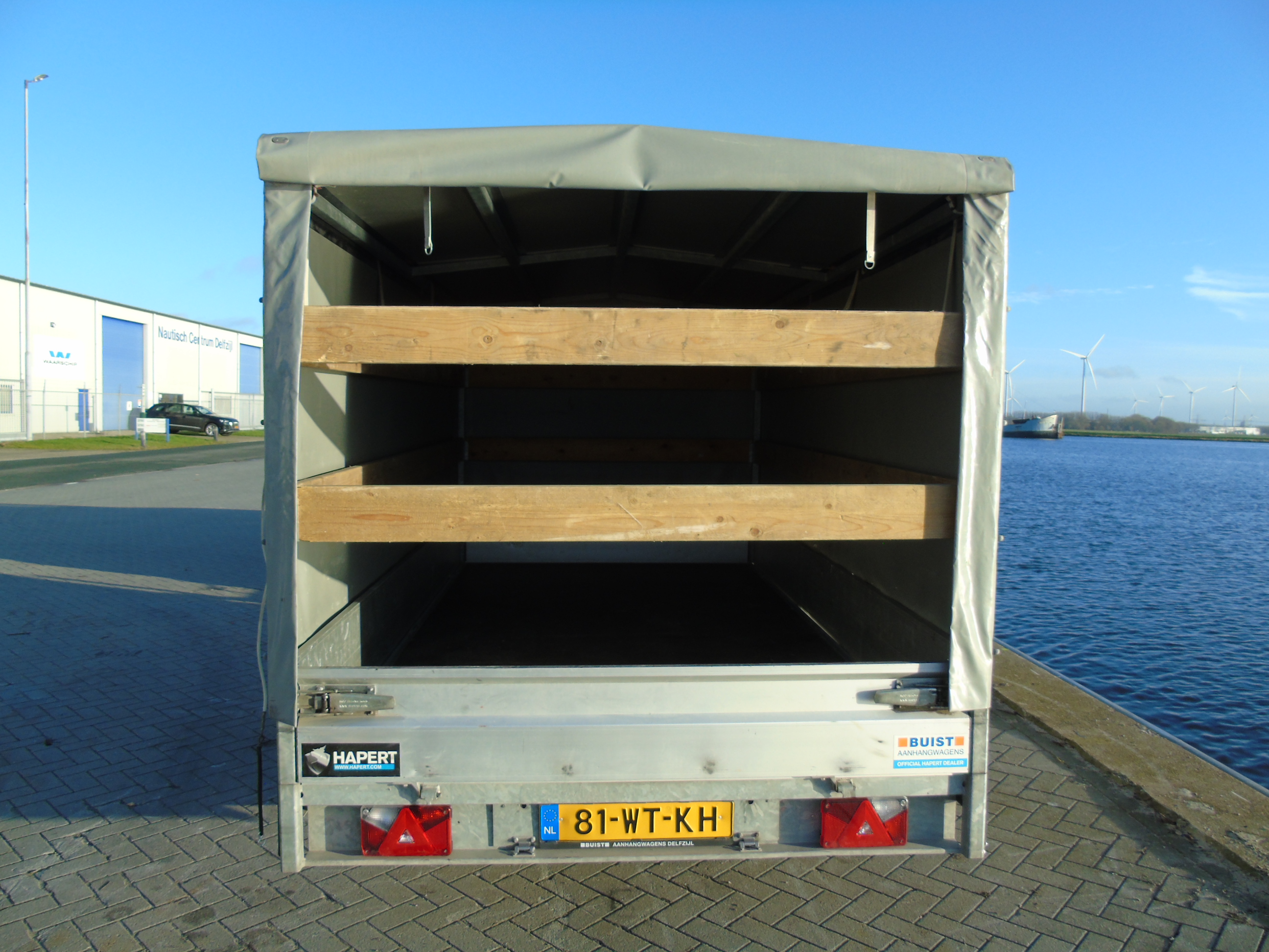 Occasion Hapert Azure H-2 met huifopbouw 335 x 180 x 150 cm 2019