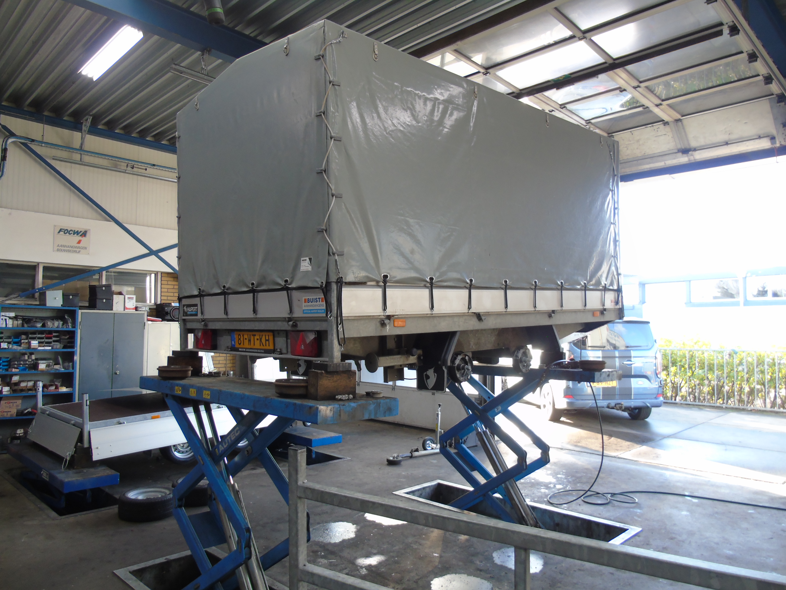 Occasion Hapert Azure H-2 met huifopbouw 335 x 180 x 150 cm 2019