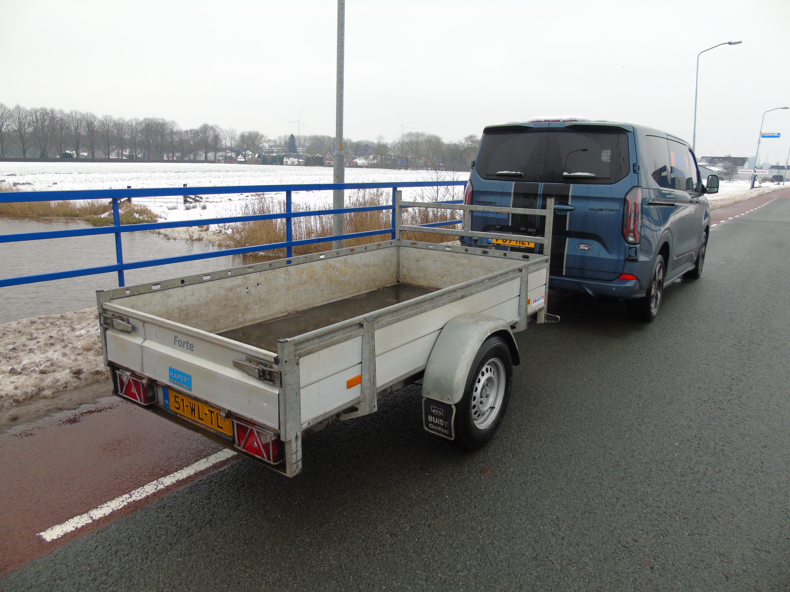 Occasion Hapert R1350 Aluminium 250x130cm 2015