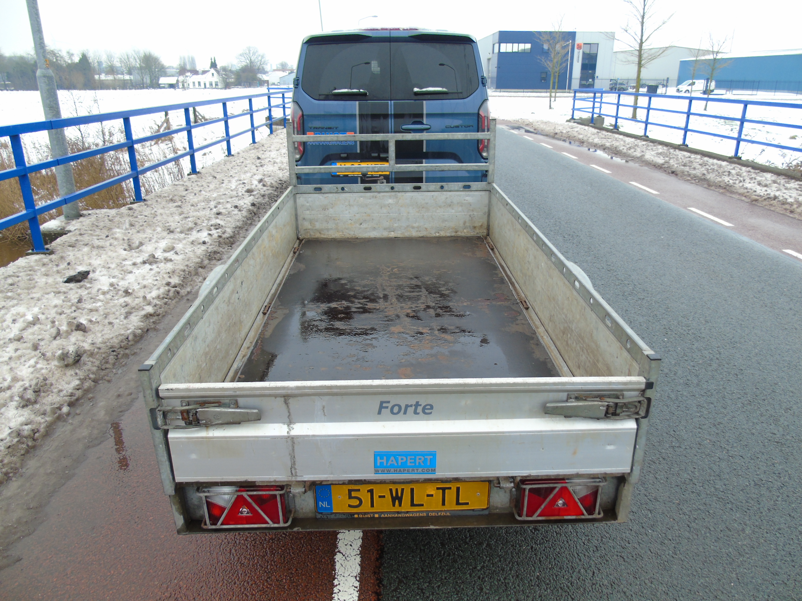 Occasion Hapert R1350 Aluminium 250x130cm 2015