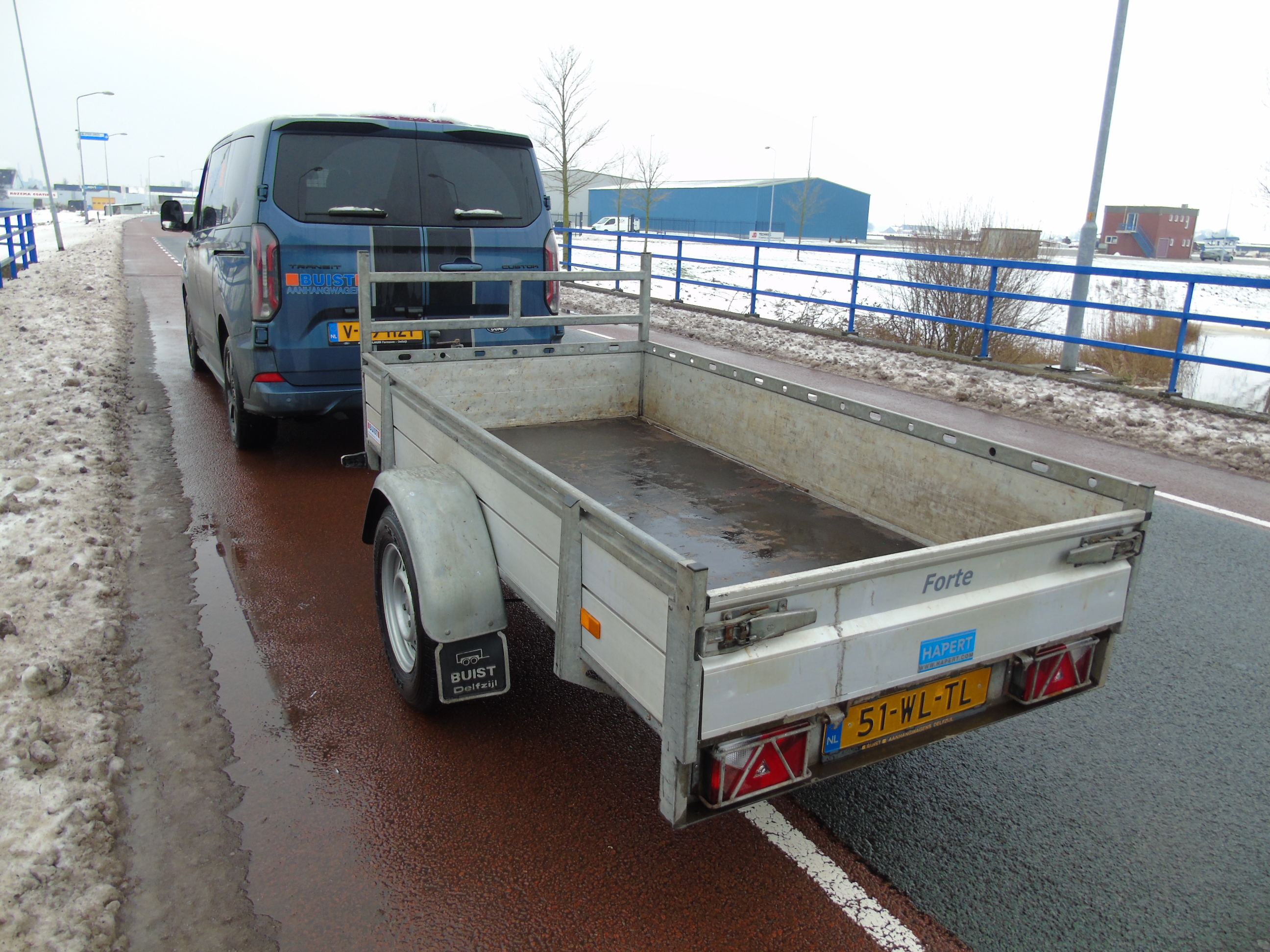 Occasion Hapert R1350 Aluminium 250x130cm 2015