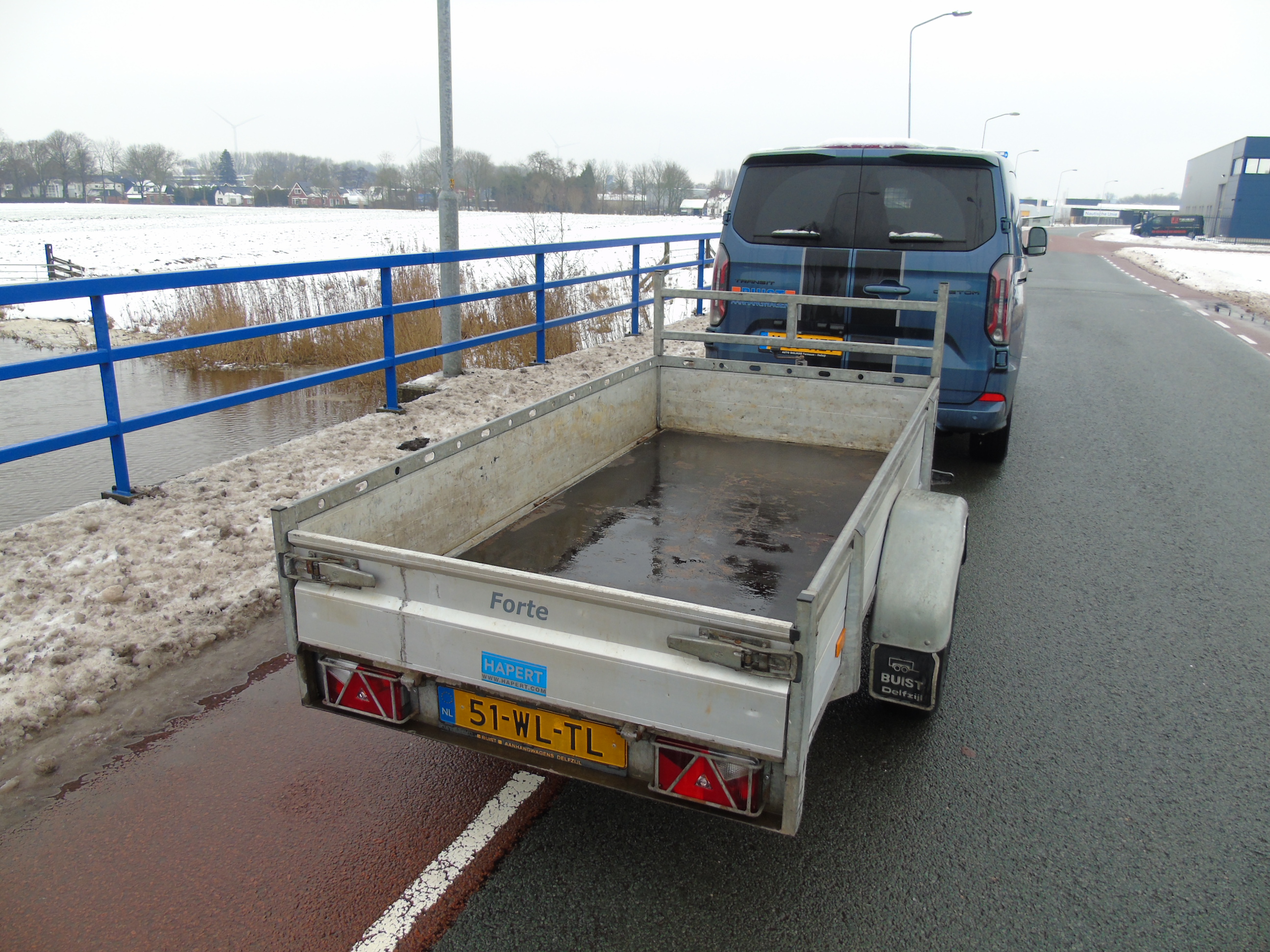 Occasion Hapert R1350 Aluminium 250x130cm 2015