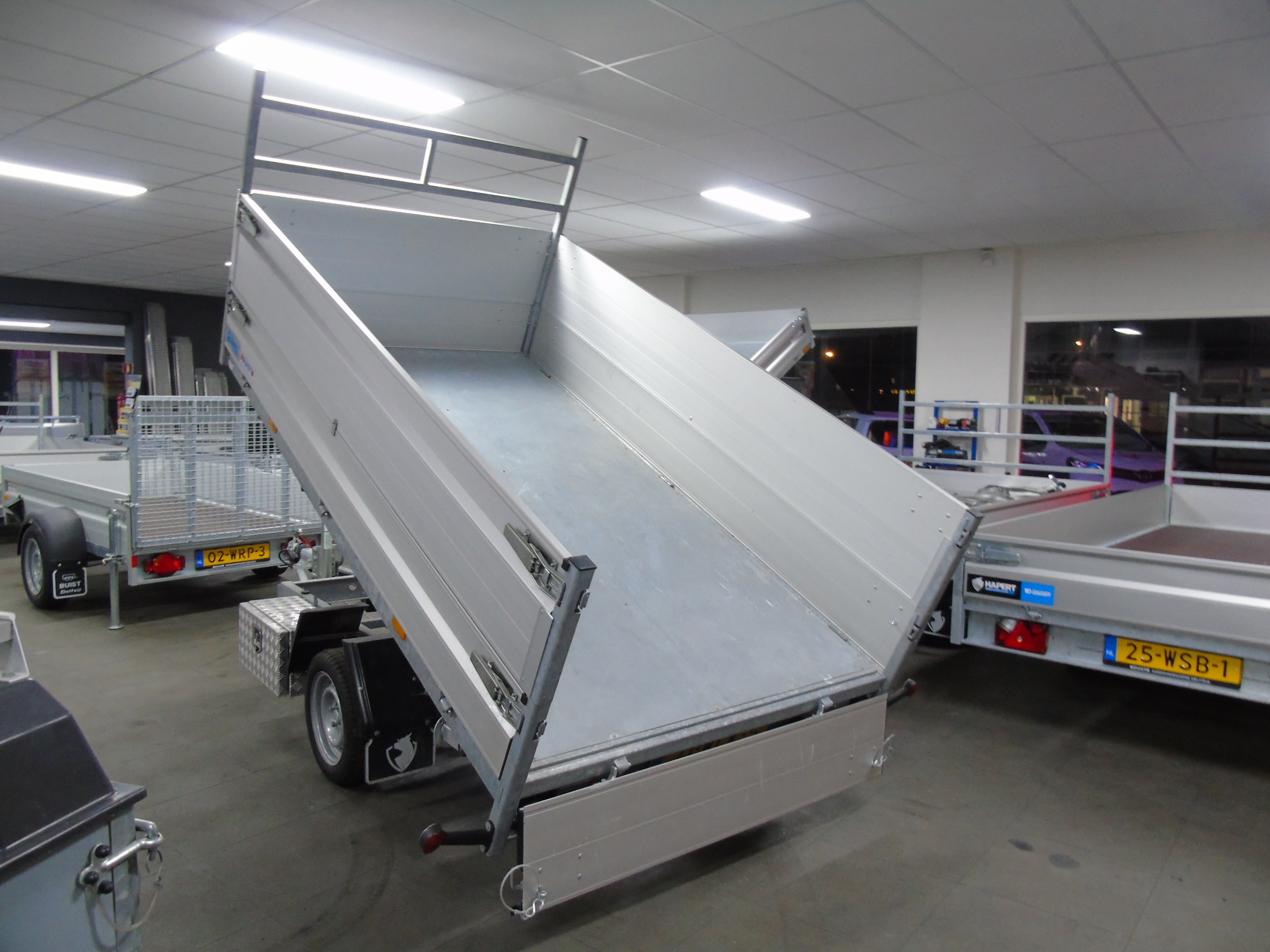Occasion Hapert Cobalt HB-1 280 x 160 cm 1800 kg achterwaartse kipper 2024