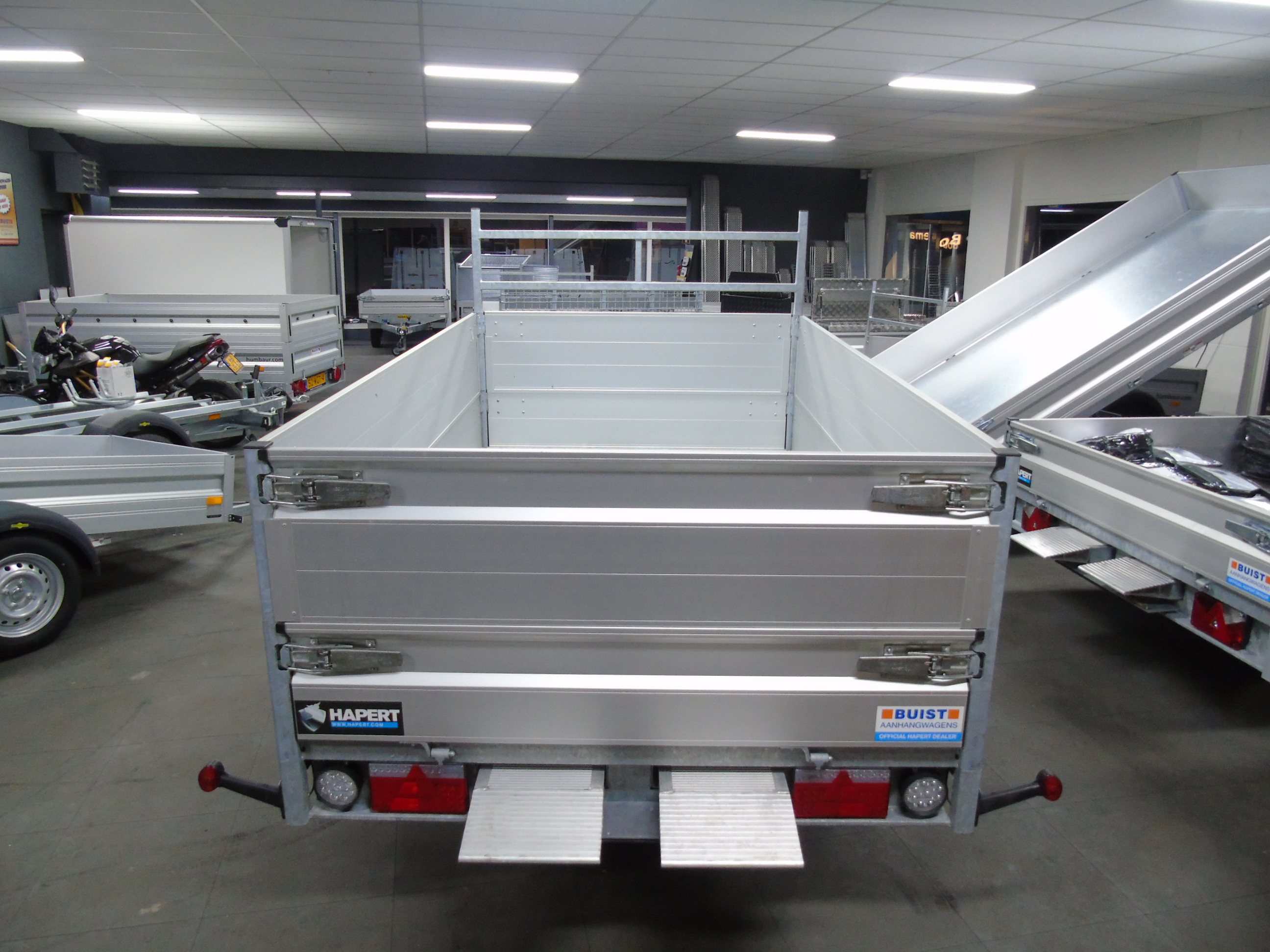 Occasion Hapert Cobalt HB-1 280 x 160 cm 1800 kg achterwaartse kipper 2024