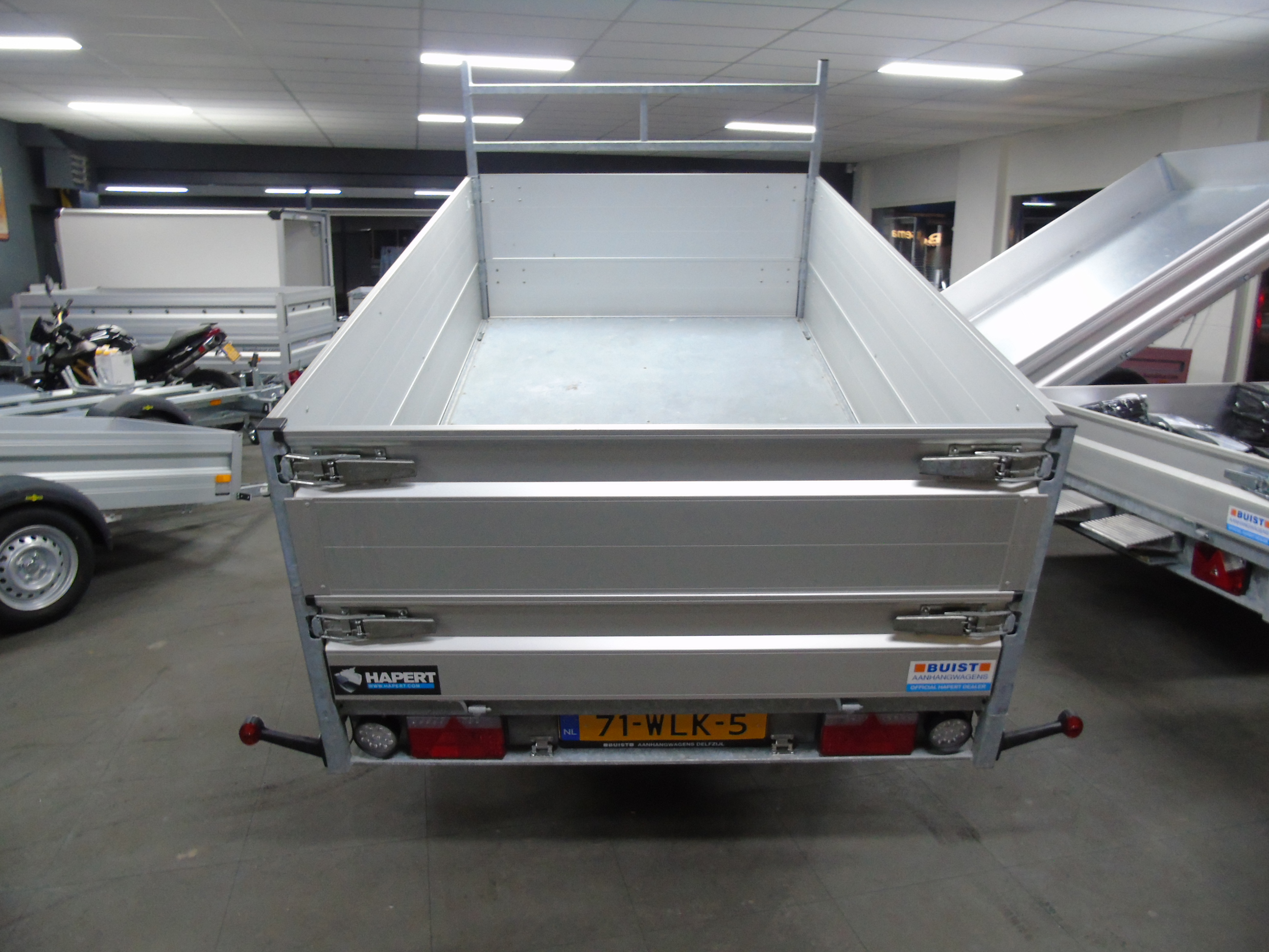 Occasion Hapert Cobalt HB-1 280 x 160 cm 1800 kg achterwaartse kipper 2024