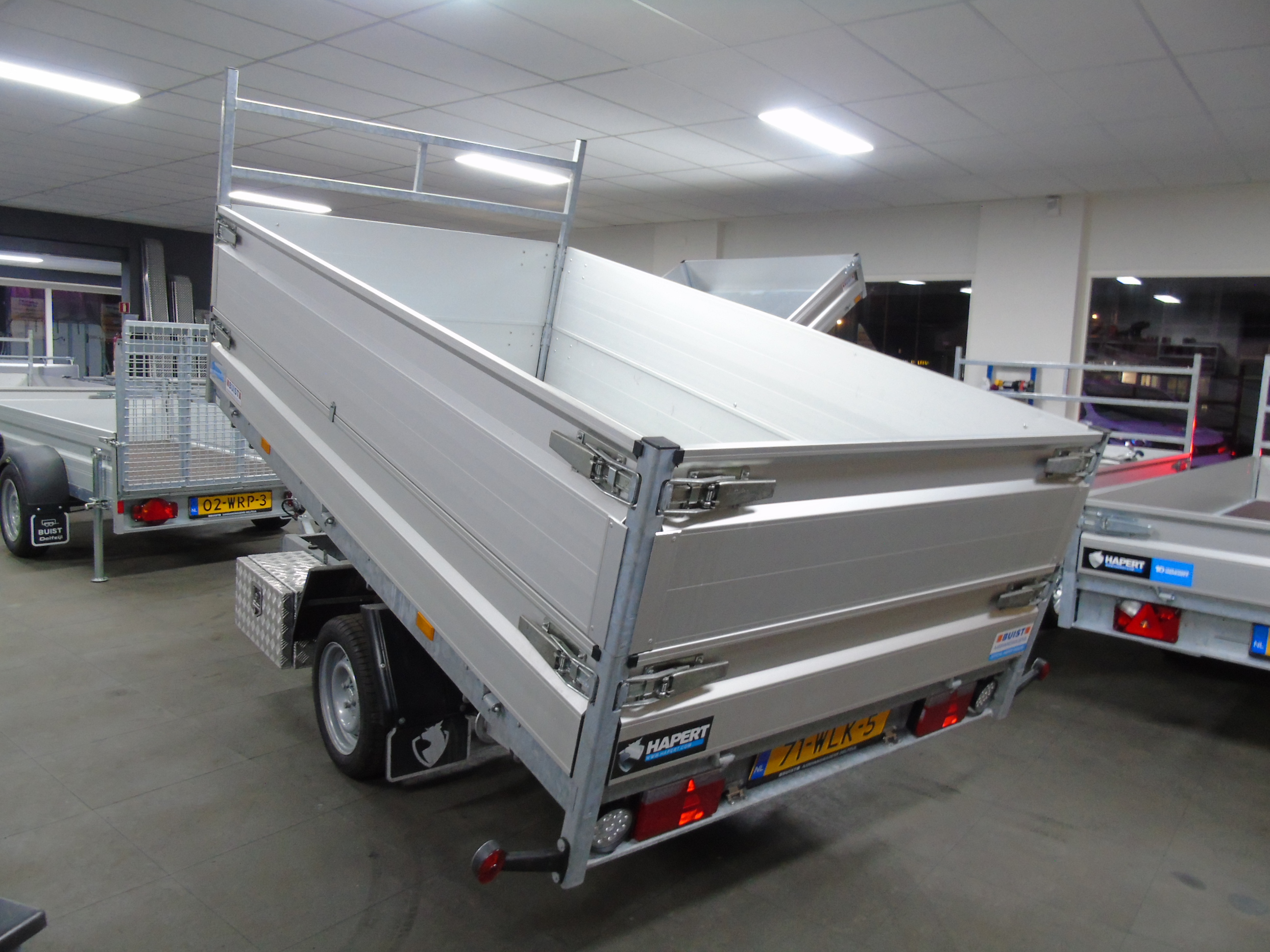 Occasion Hapert Cobalt HB-1 280 x 160 cm 1800 kg achterwaartse kipper 2024