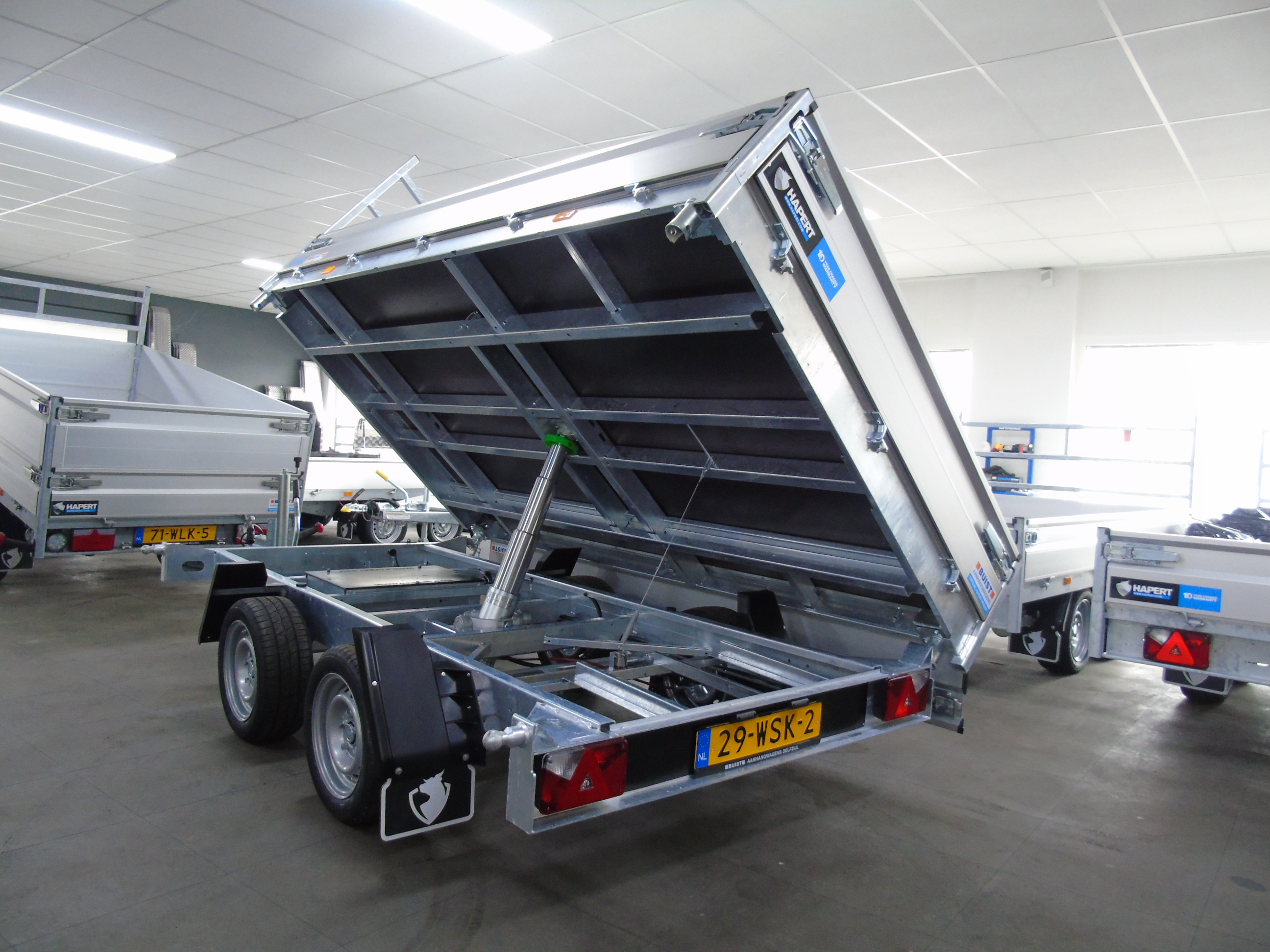 Voorraad aanhangwagen Hapert Cobalt HM-2 305 x 180 cm 2700 kg elektrisch