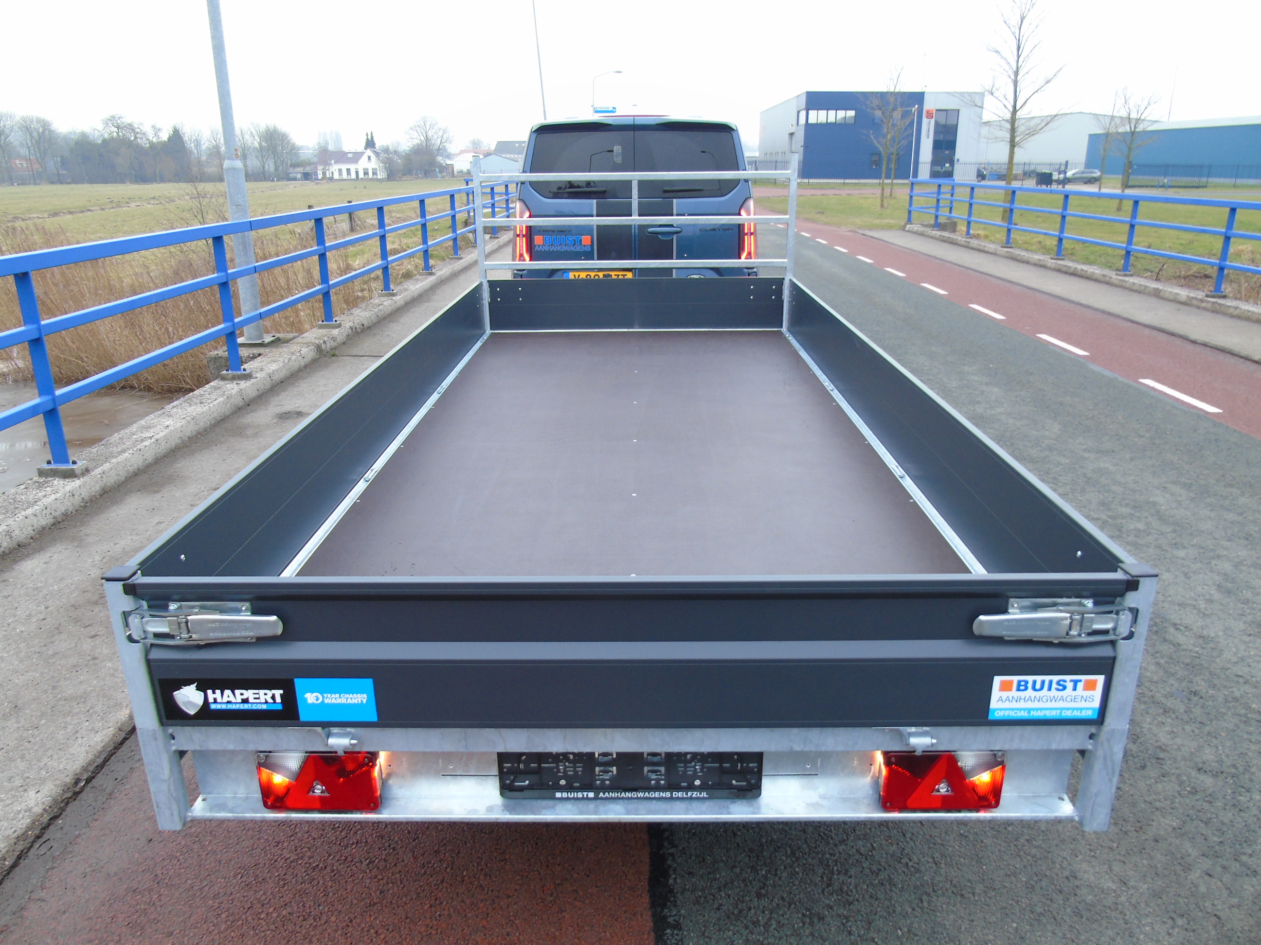 Voorraad aanhangwagen Hapert Azure H-2 405 x 180 cm 2700 kg Limited Edition
