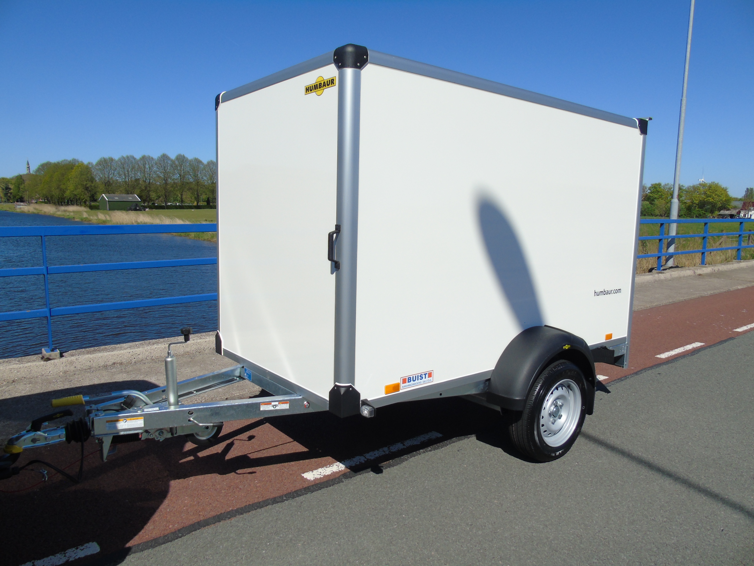 Voorraad aanhangwagen Humbaur HK132513-15P GFK 251x132x152cm 1300kg gladde wanden