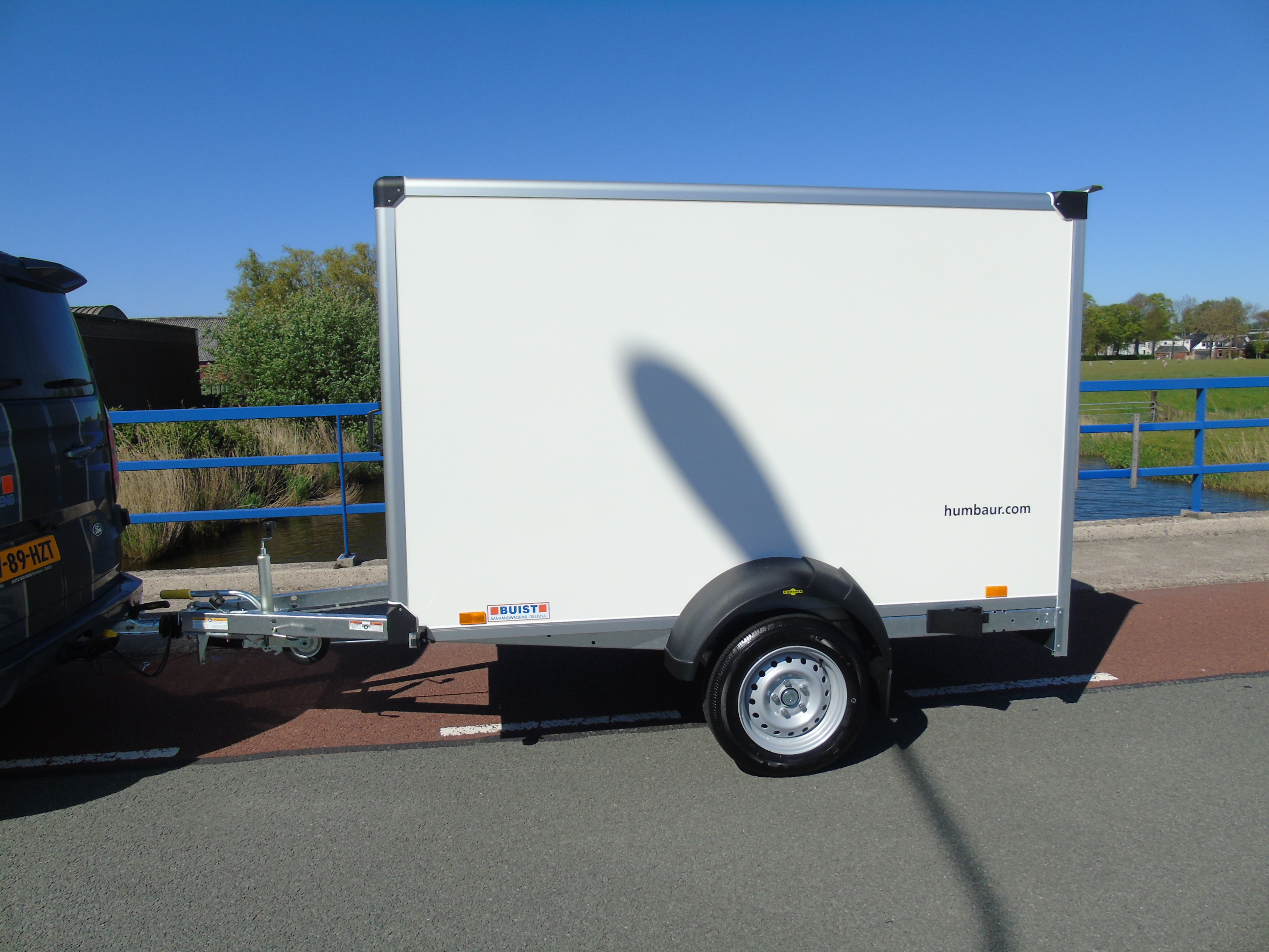 Voorraad aanhangwagen Humbaur HK132513-15P GFK 251x132x152cm 1300kg gladde wanden