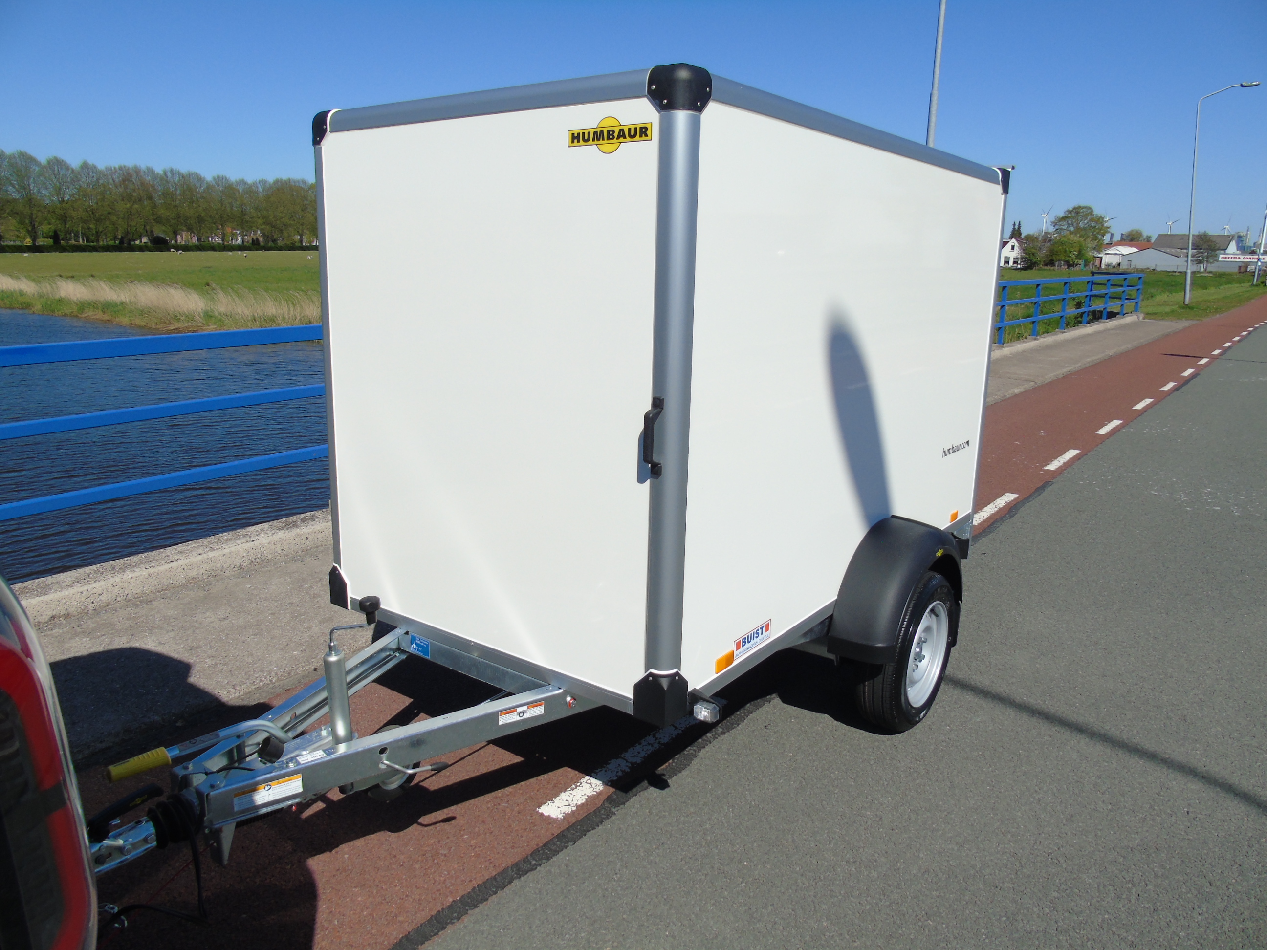 Voorraad aanhangwagen Humbaur HK132513-15P GFK 251x132x152cm 1300kg gladde wanden