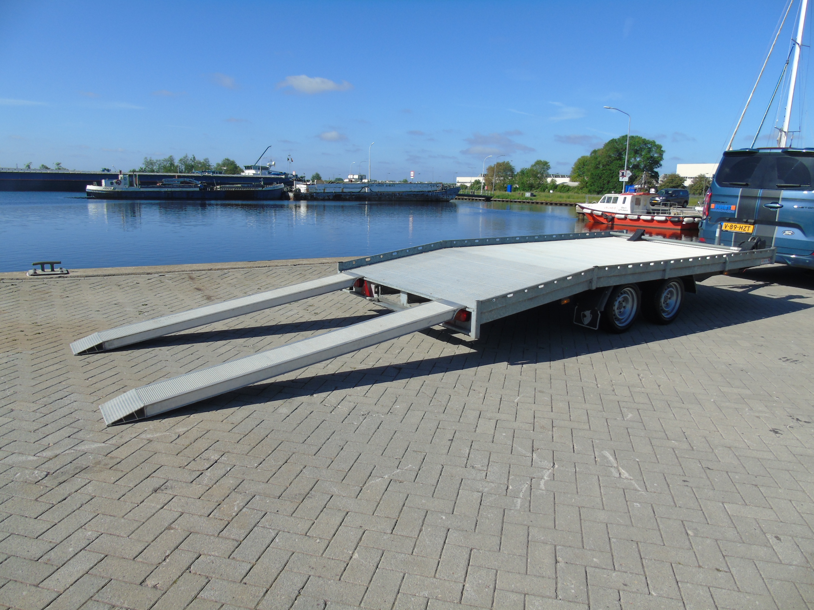 Occasion Hapert Indigo HF-2 Alu 455 x 202 cm 2021 autotransporter