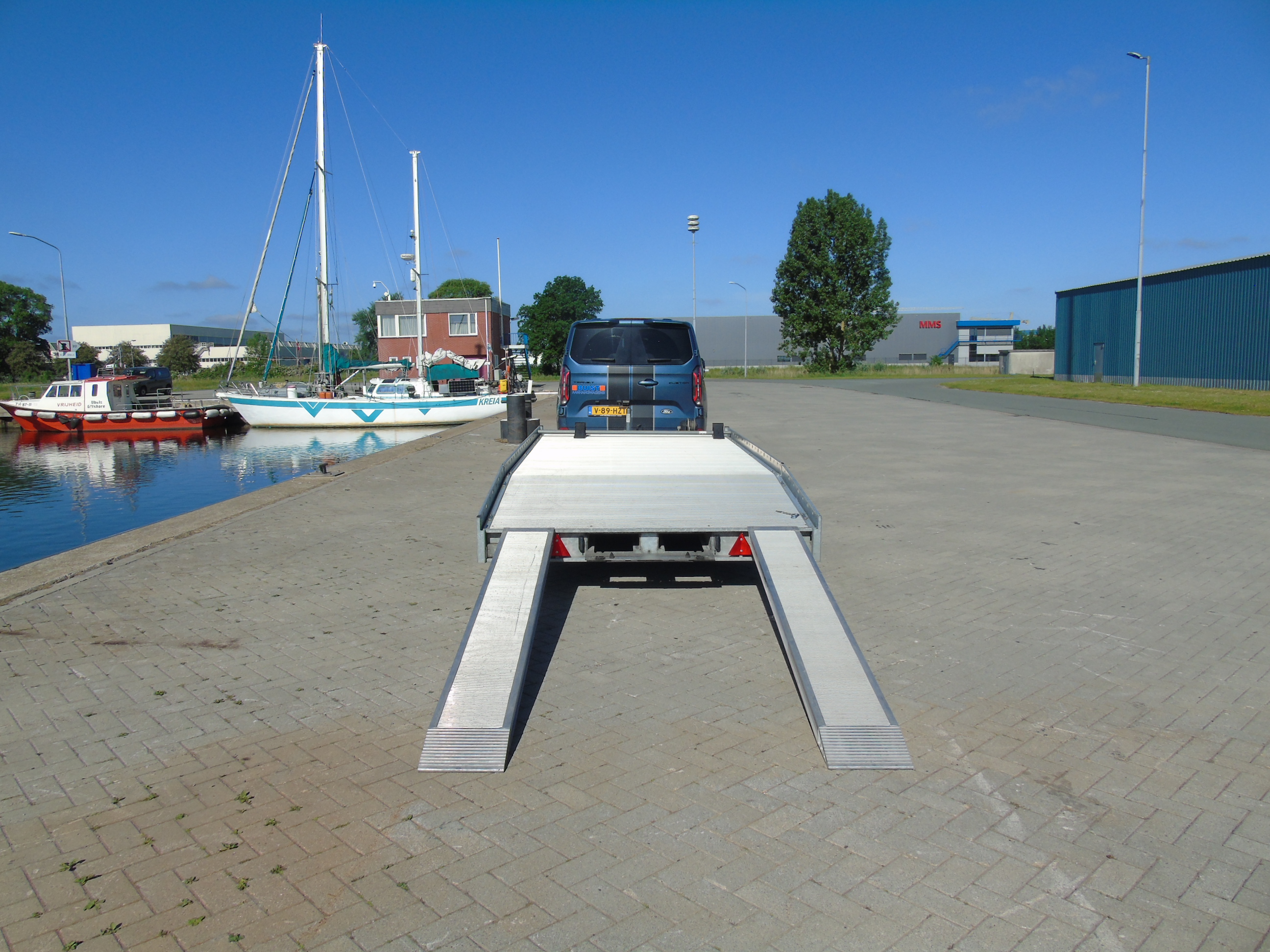 Occasion Hapert Indigo HF-2 Alu 455 x 202 cm 2021 autotransporter