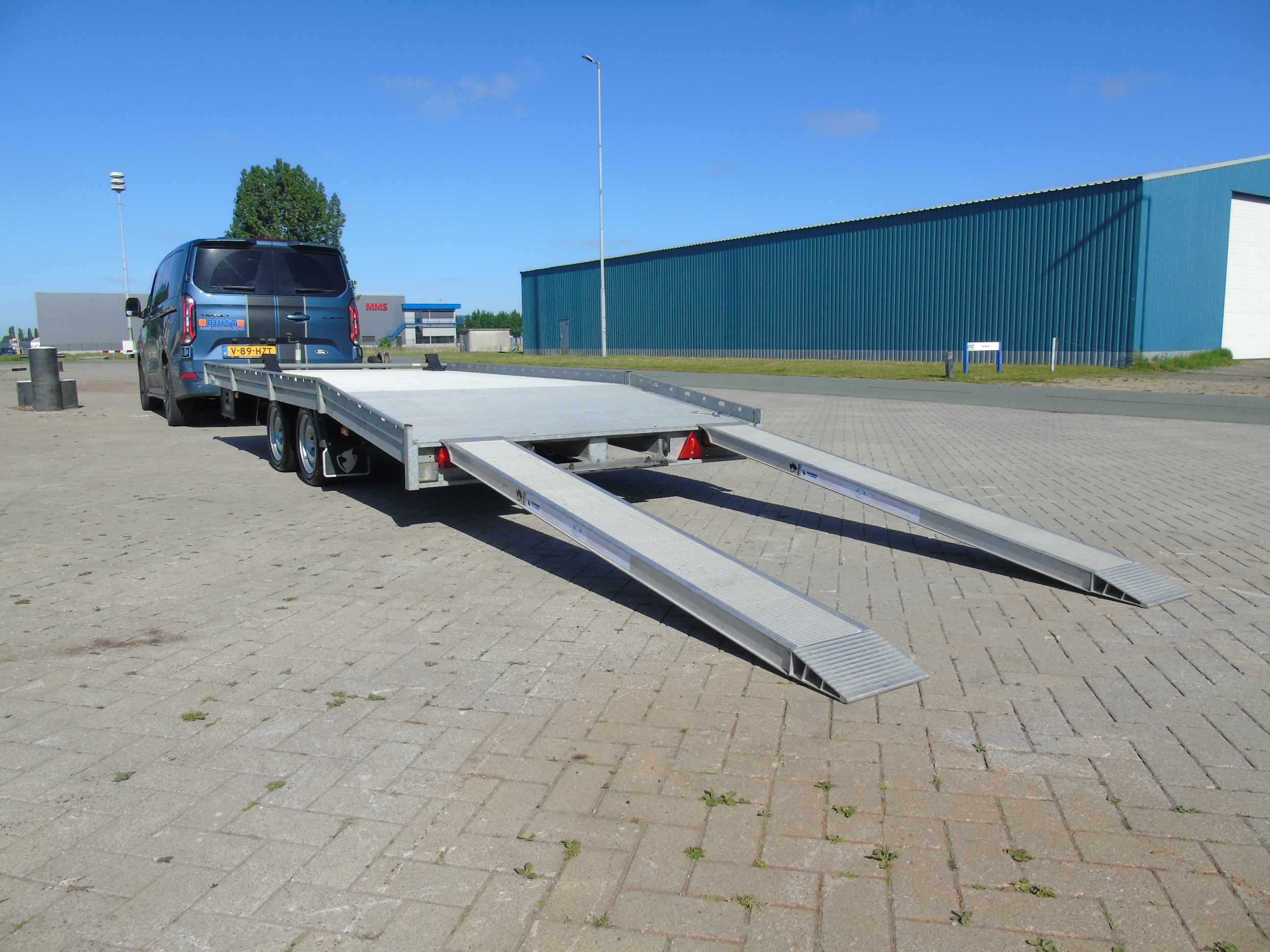 Occasion Hapert Indigo HF-2 Alu 455 x 202 cm 2021 autotransporter