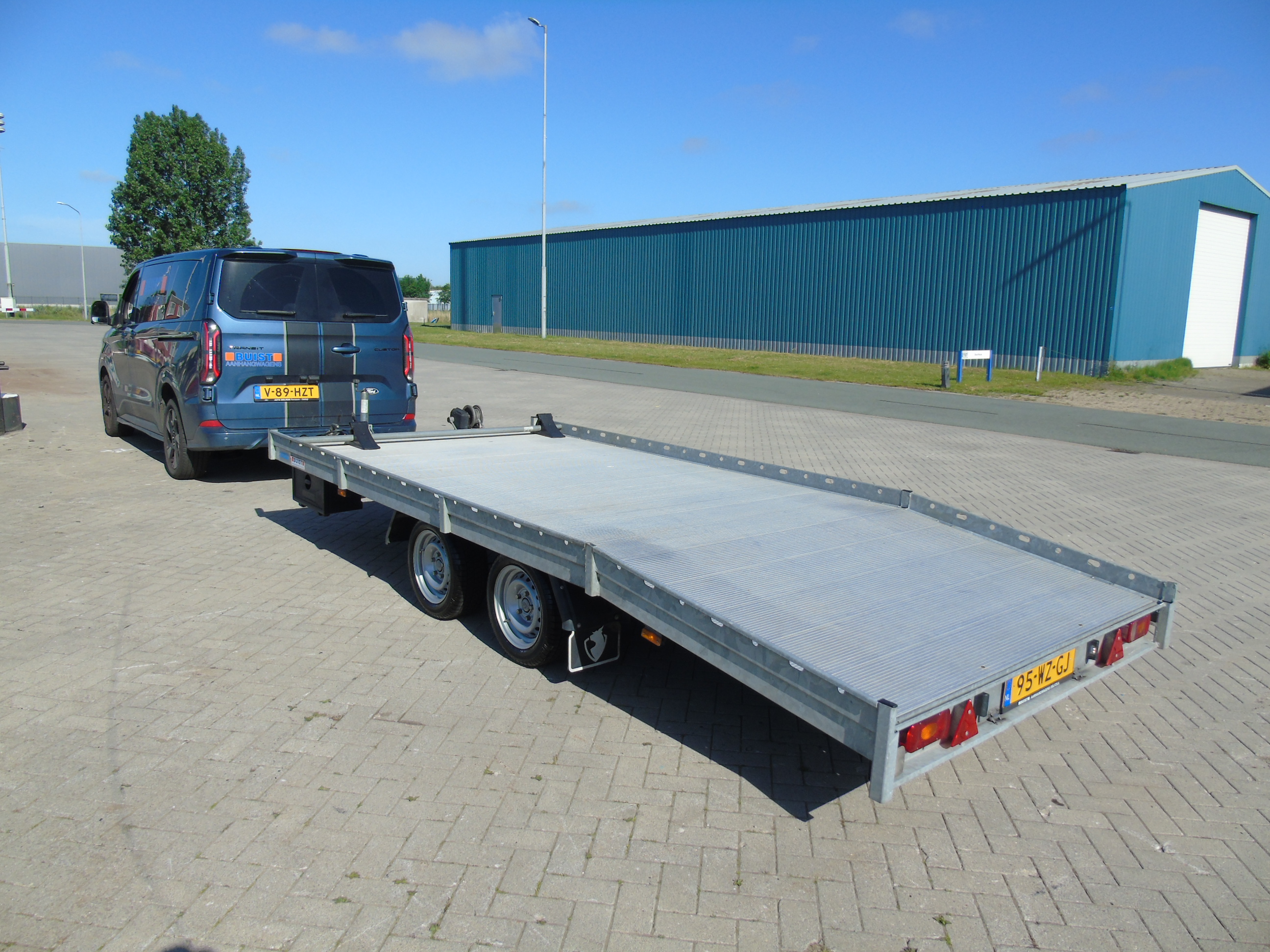 Occasion Hapert Indigo HF-2 Alu 455 x 202 cm 2021 autotransporter