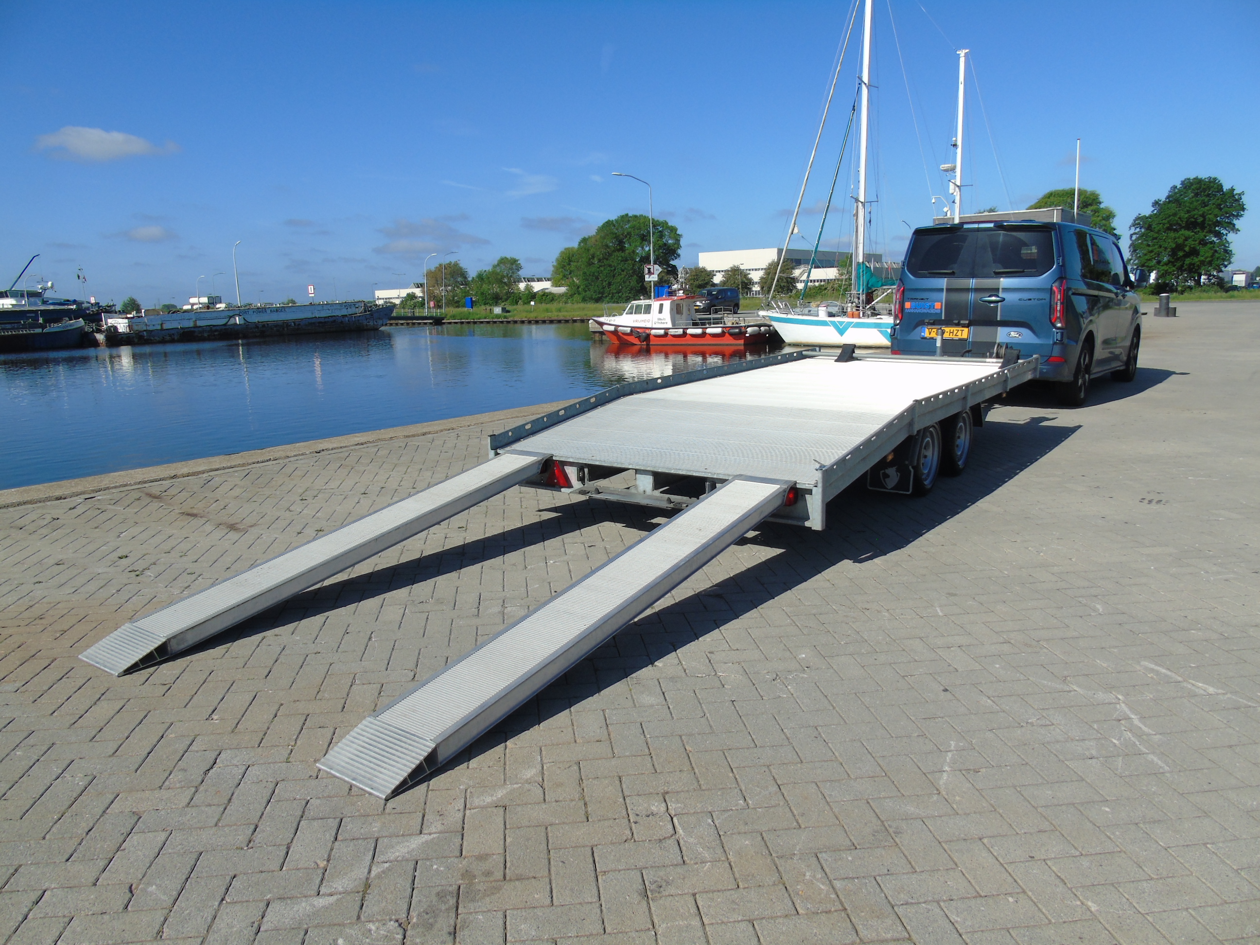 Occasion Hapert Indigo HF-2 Alu 455 x 202 cm 2021 autotransporter