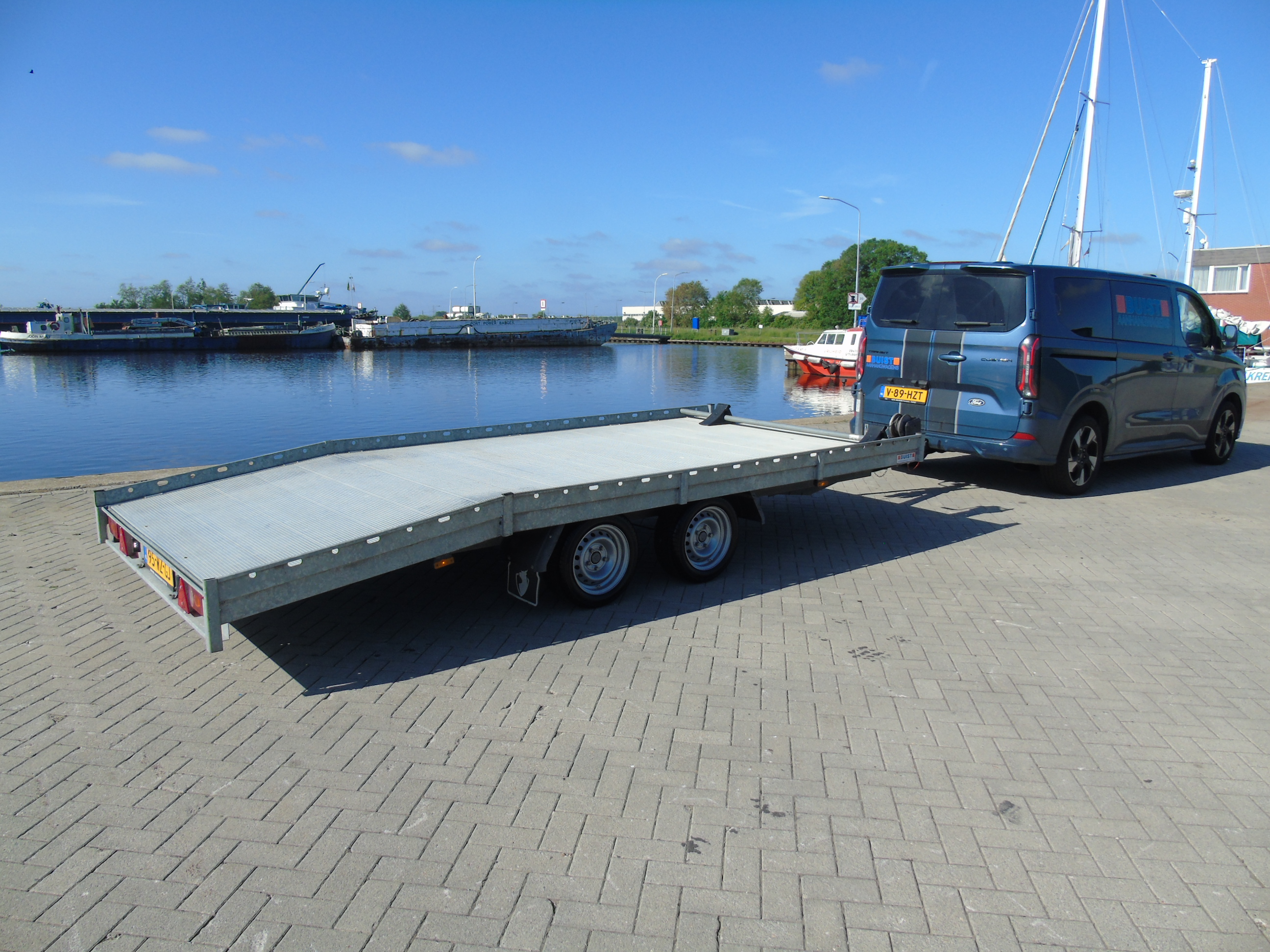 Occasion Hapert Indigo HF-2 Alu 455 x 202 cm 2021 autotransporter
