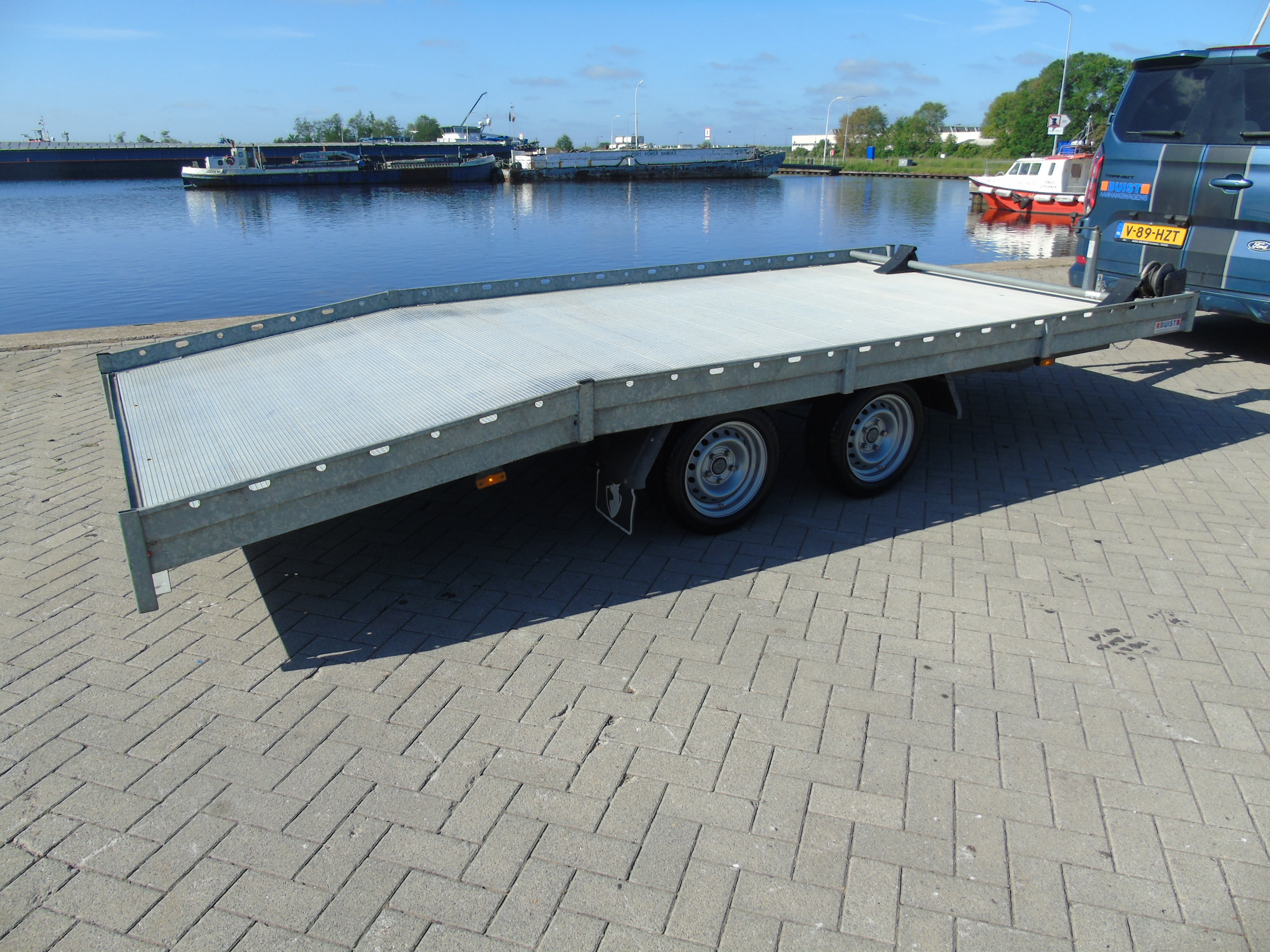 Occasion Hapert Indigo HF-2 Alu 455 x 202 cm 2021 autotransporter