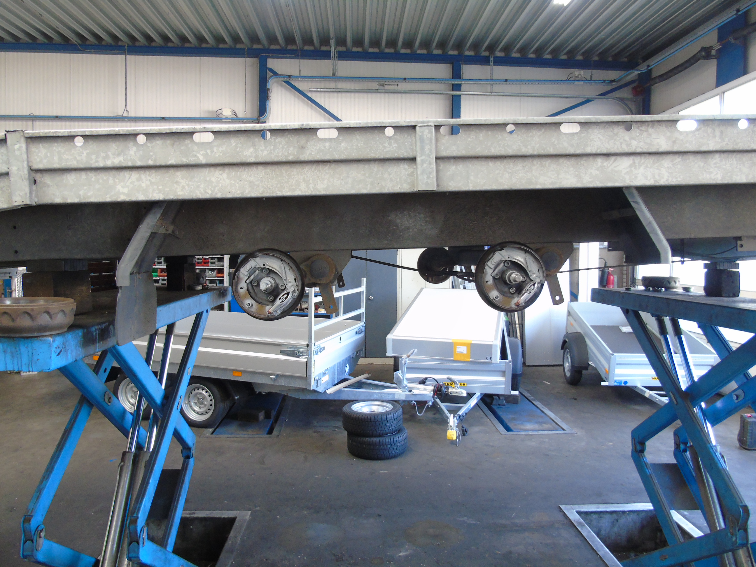 Occasion Hapert Indigo HF-2 Alu 455 x 202 cm 2021 autotransporter