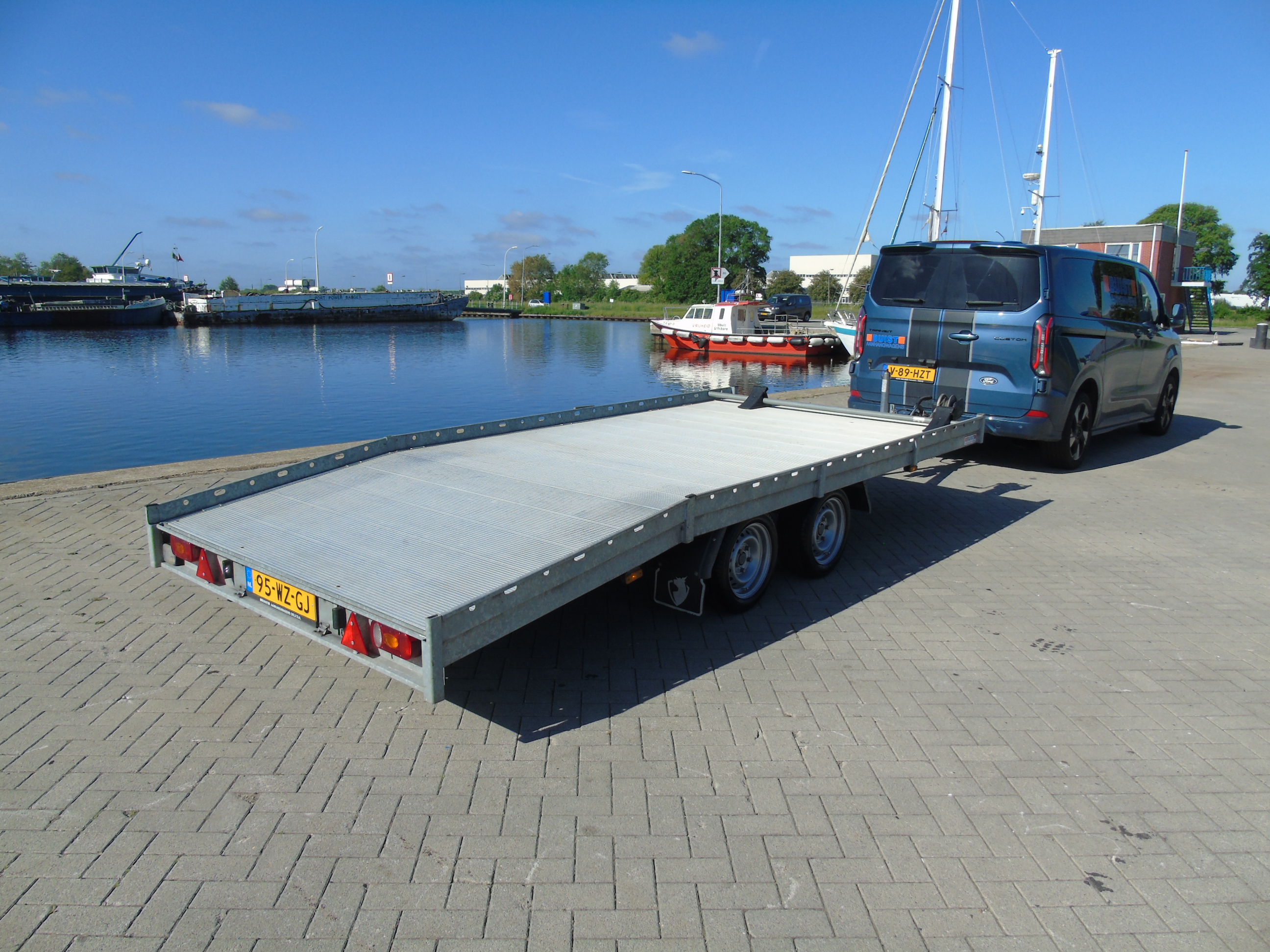 Occasion Hapert Indigo HF-2 Alu 455 x 202 cm 2021 autotransporter