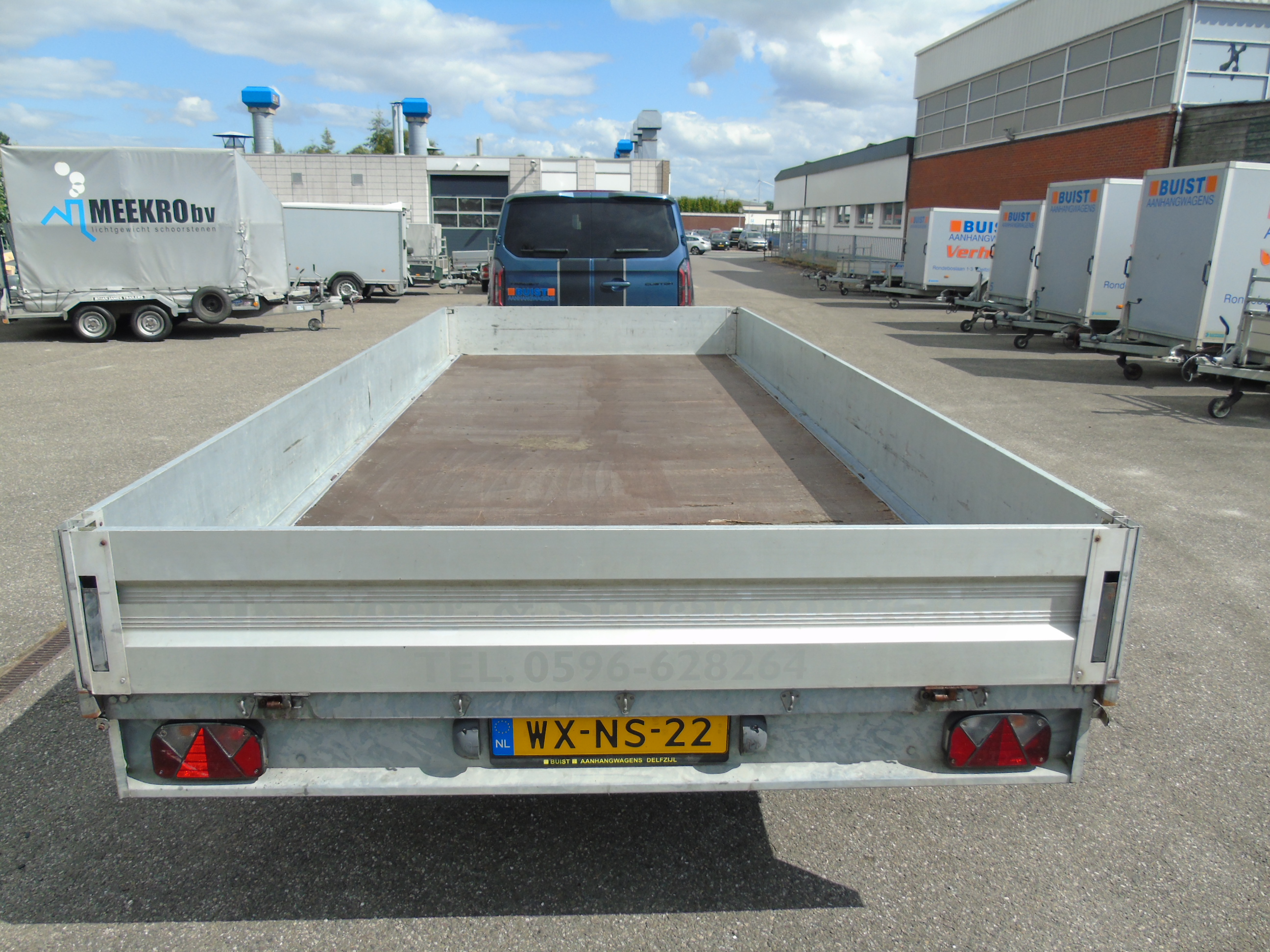 Occasion aanhangwagen Humbaur HT3000 tandemasser plateau 510 x 210 cm 3000 kg