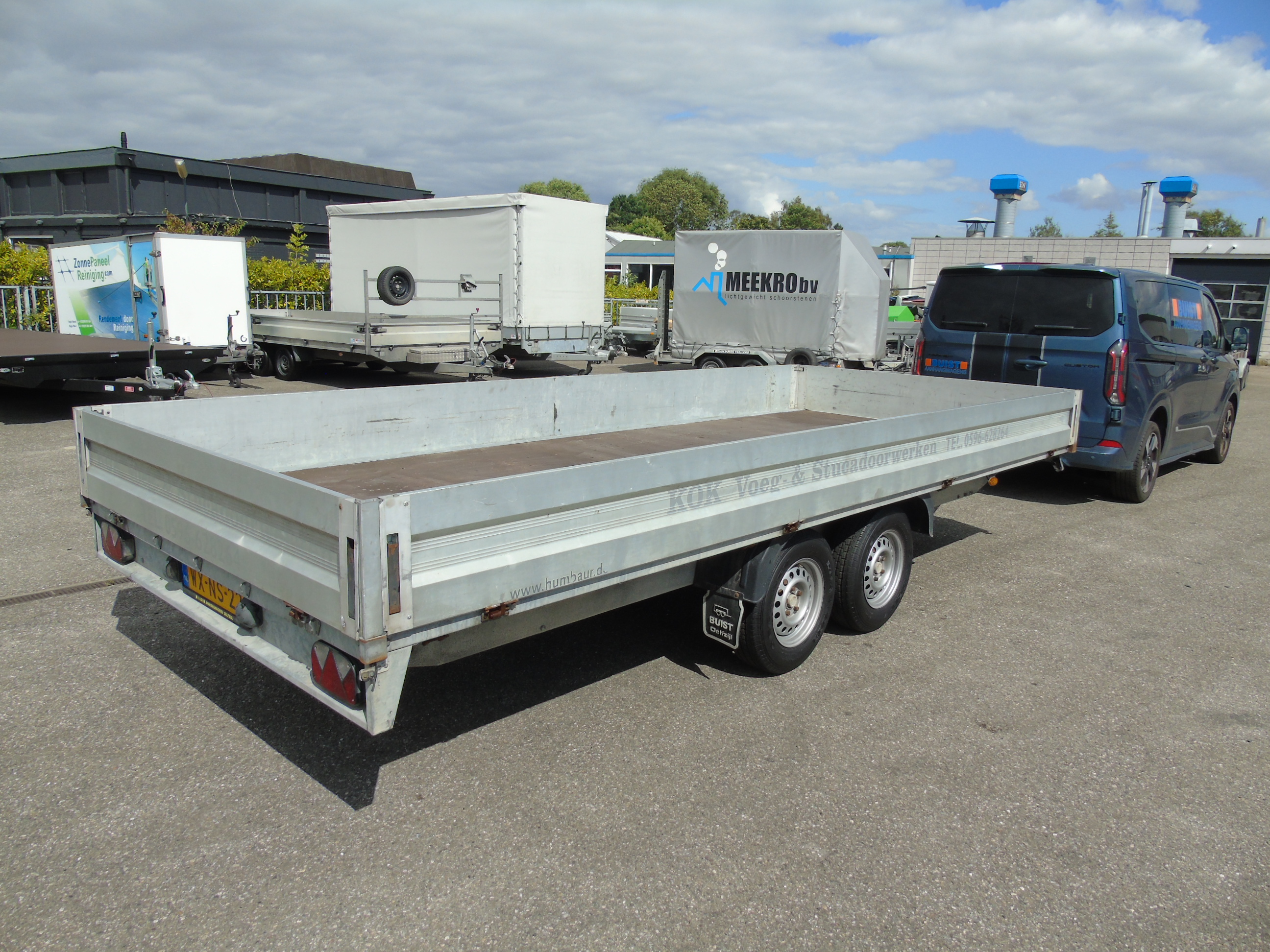Occasion aanhangwagen Humbaur HT3000 tandemasser plateau 510 x 210 cm 3000 kg