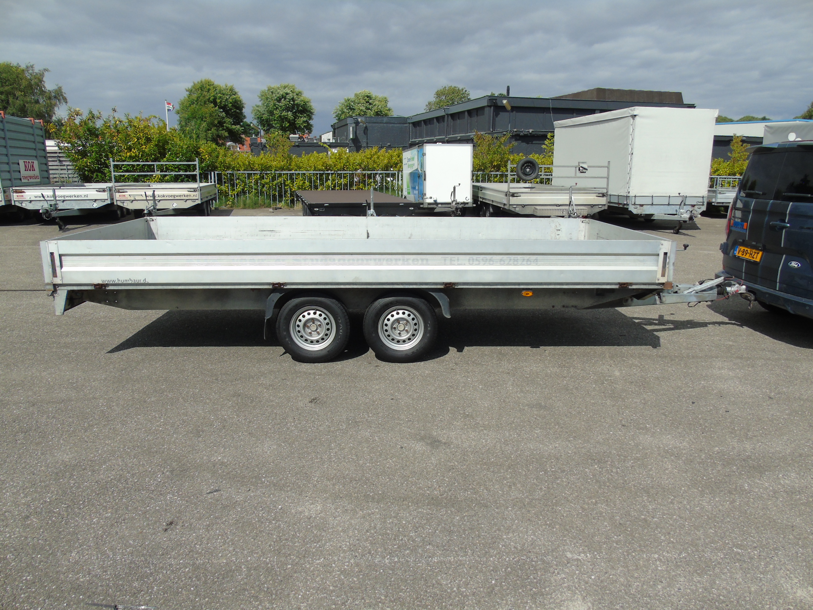 Occasion aanhangwagen Humbaur HT3000 tandemasser plateau 510 x 210 cm 3000 kg
