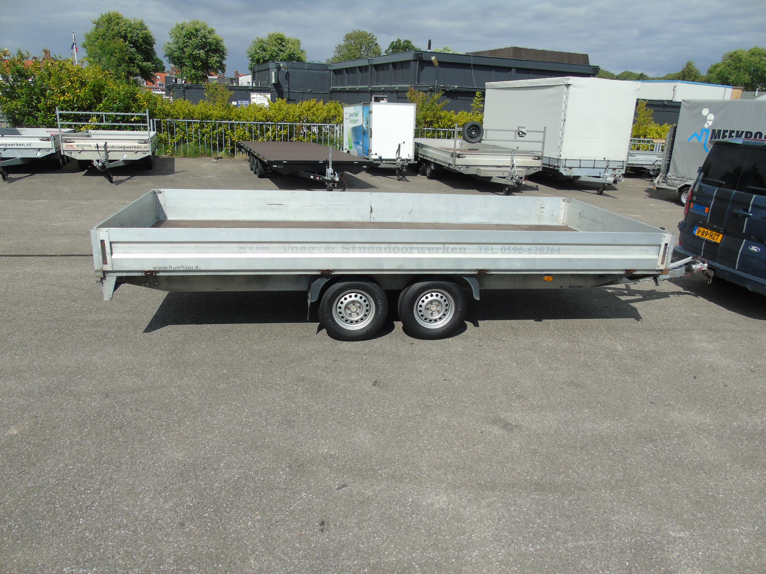 Occasion aanhangwagen Humbaur HT3000 tandemasser plateau 510 x 210 cm 3000 kg